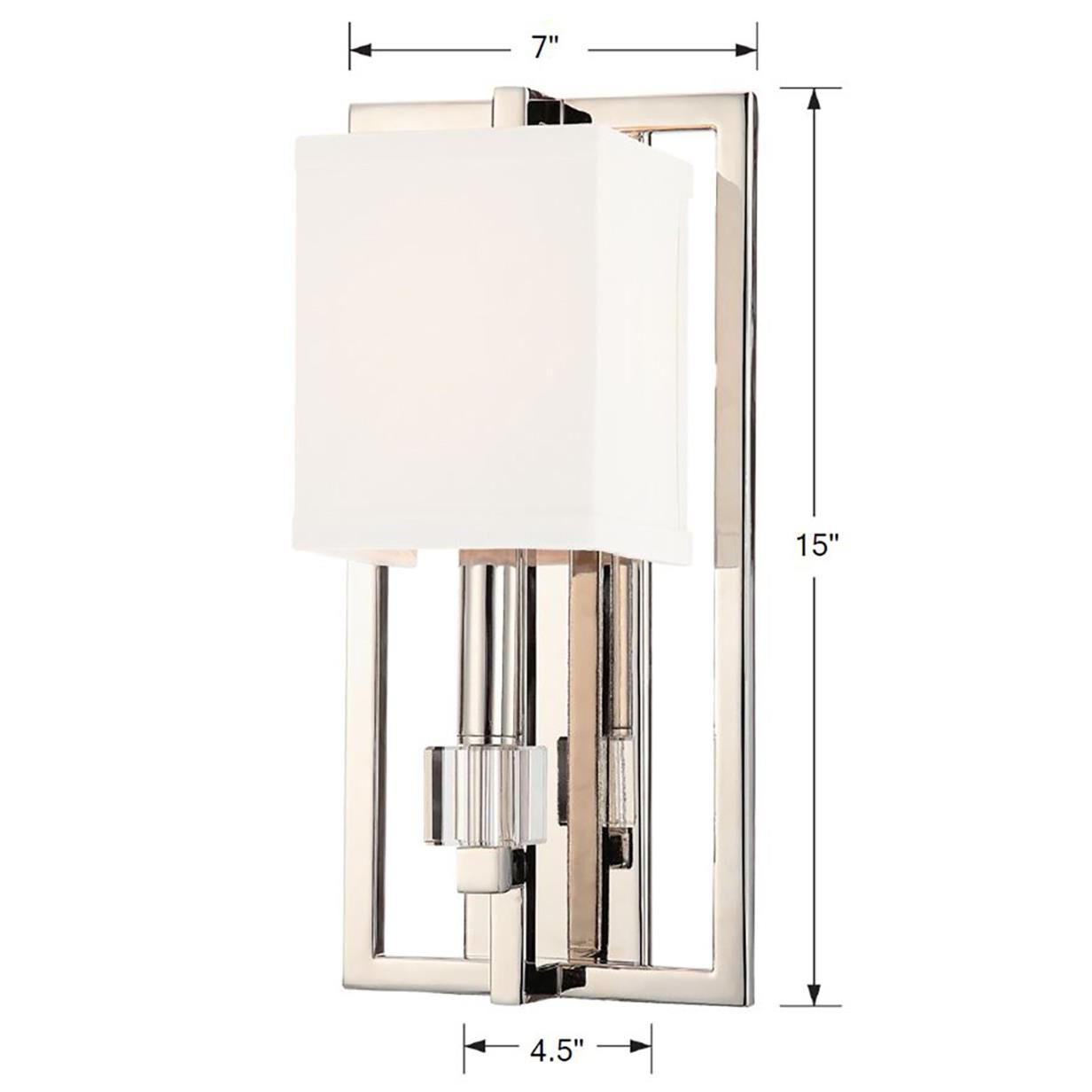 Crystorama Dixon 15 Inch Wall Sconce