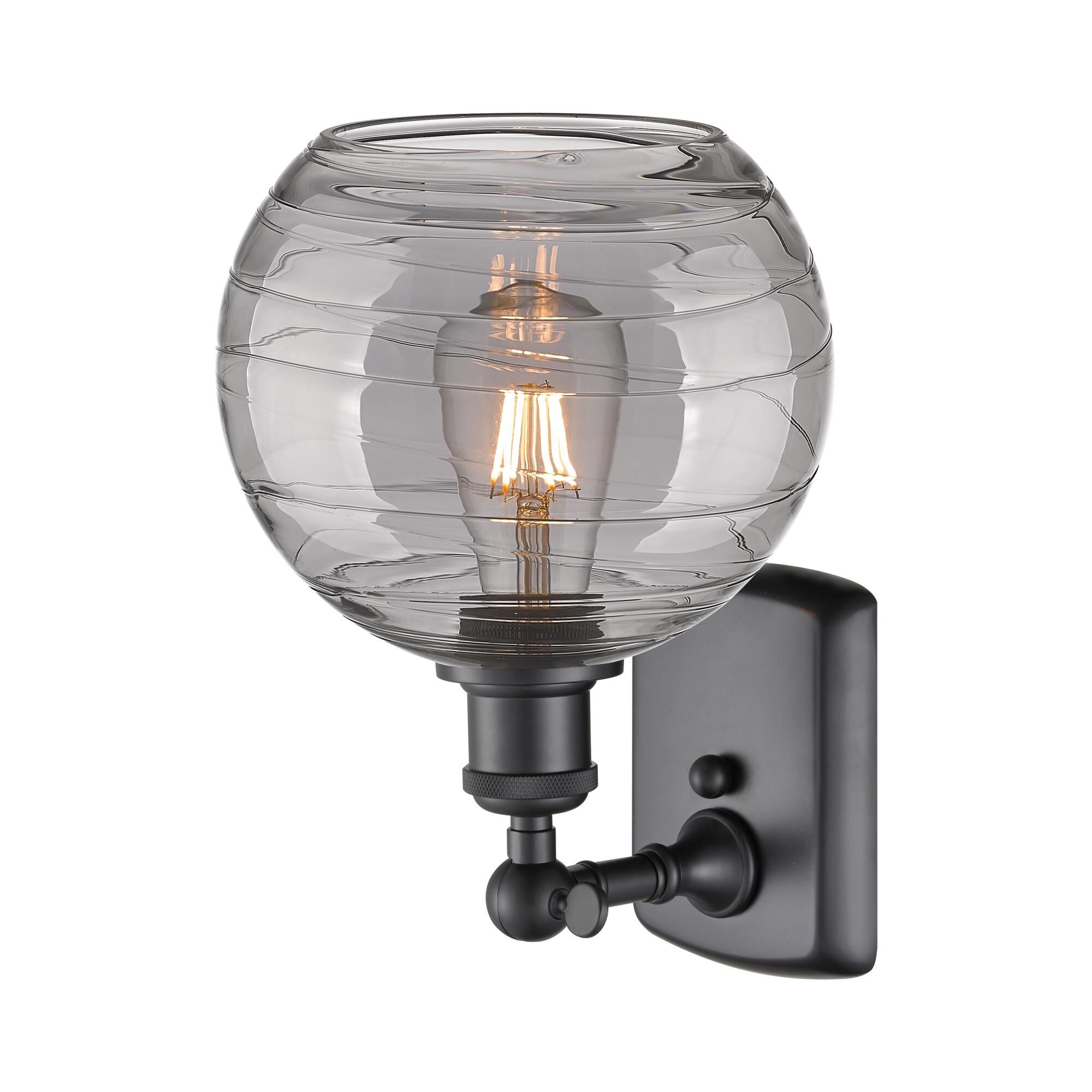 Bruno Marashlian Athens Deco Swirl 8 Inch Wall Sconce by Innovations Lighting