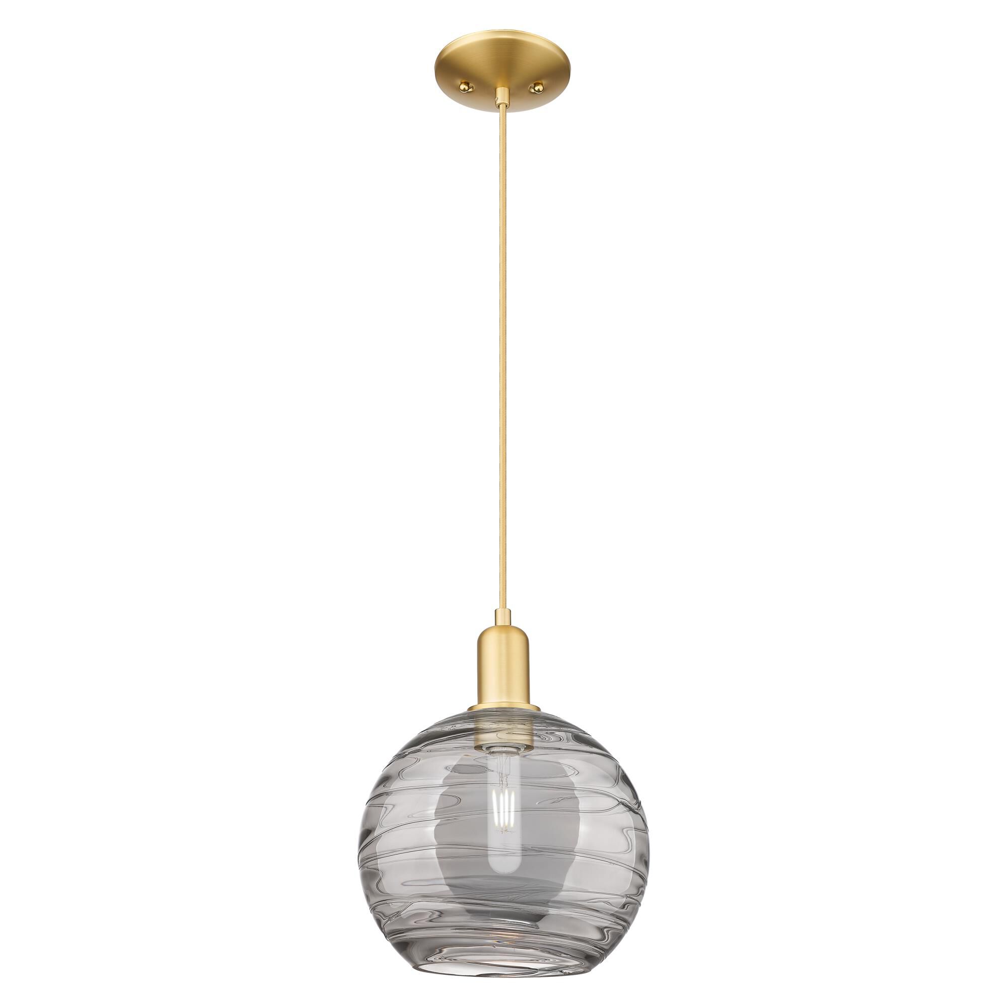 Bruno Marashlian Athens Deco Swirl 10 Inch Mini Pendant by Innovations Lighting