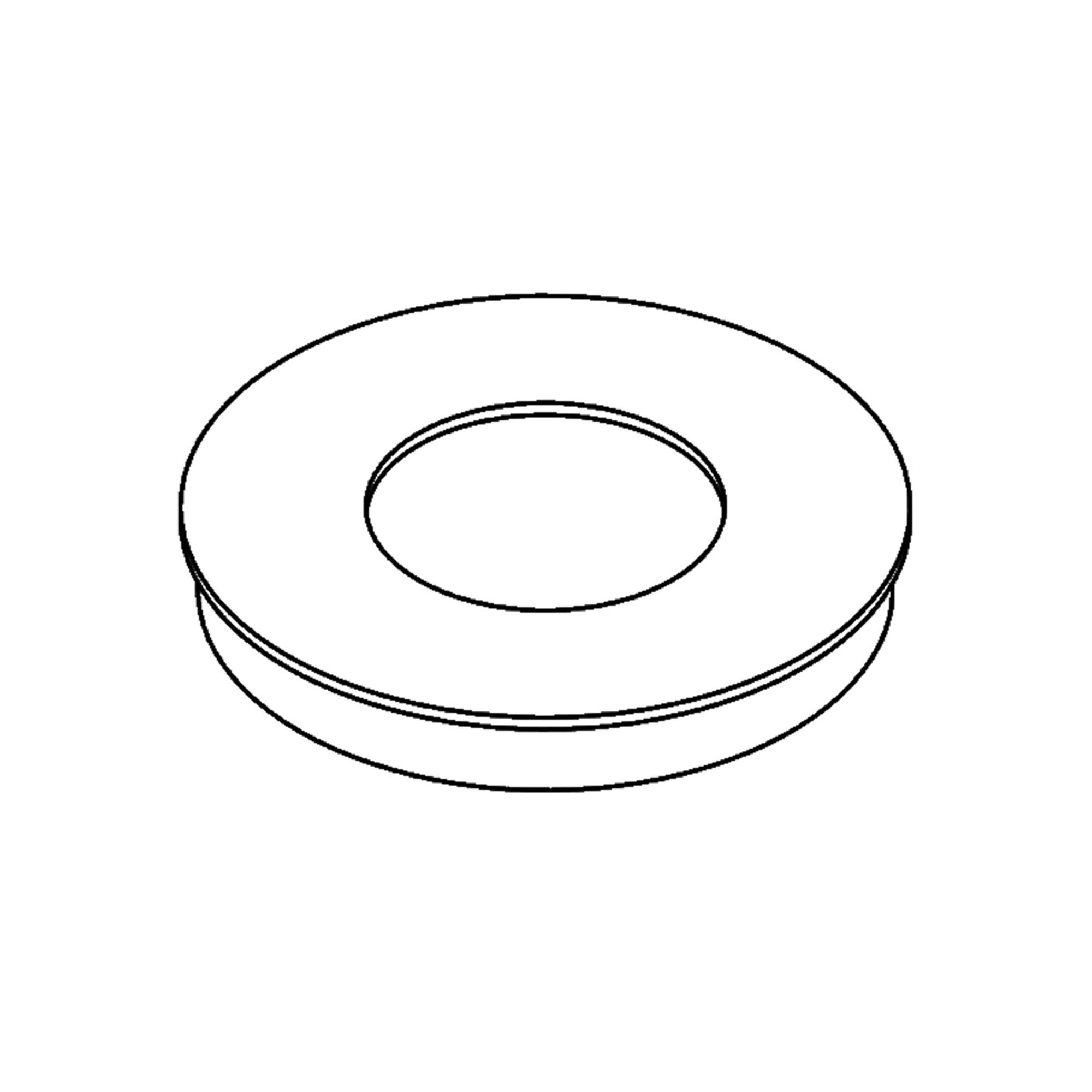 Cover Plate Outdoor Pier Mount Adapter,