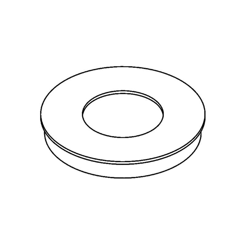 Cover Plate Outdoor Pier Mount Adapter by Hubbardton Forge