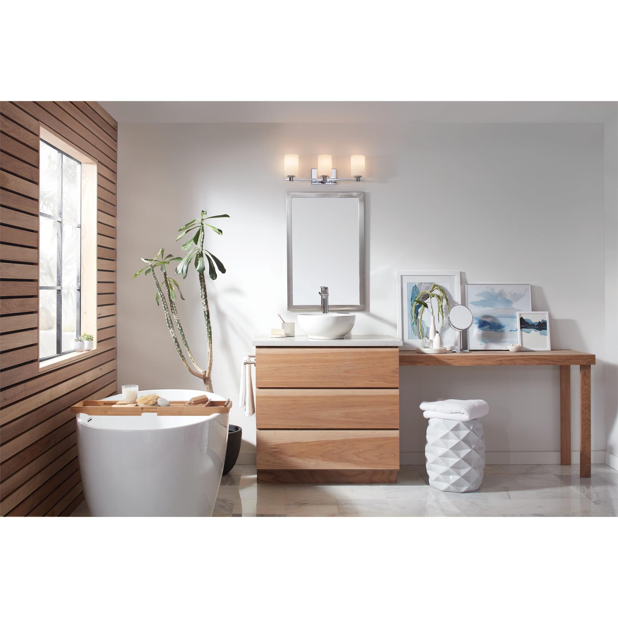 Karlie 22 Inch 3 Light Bath Vanity Light,