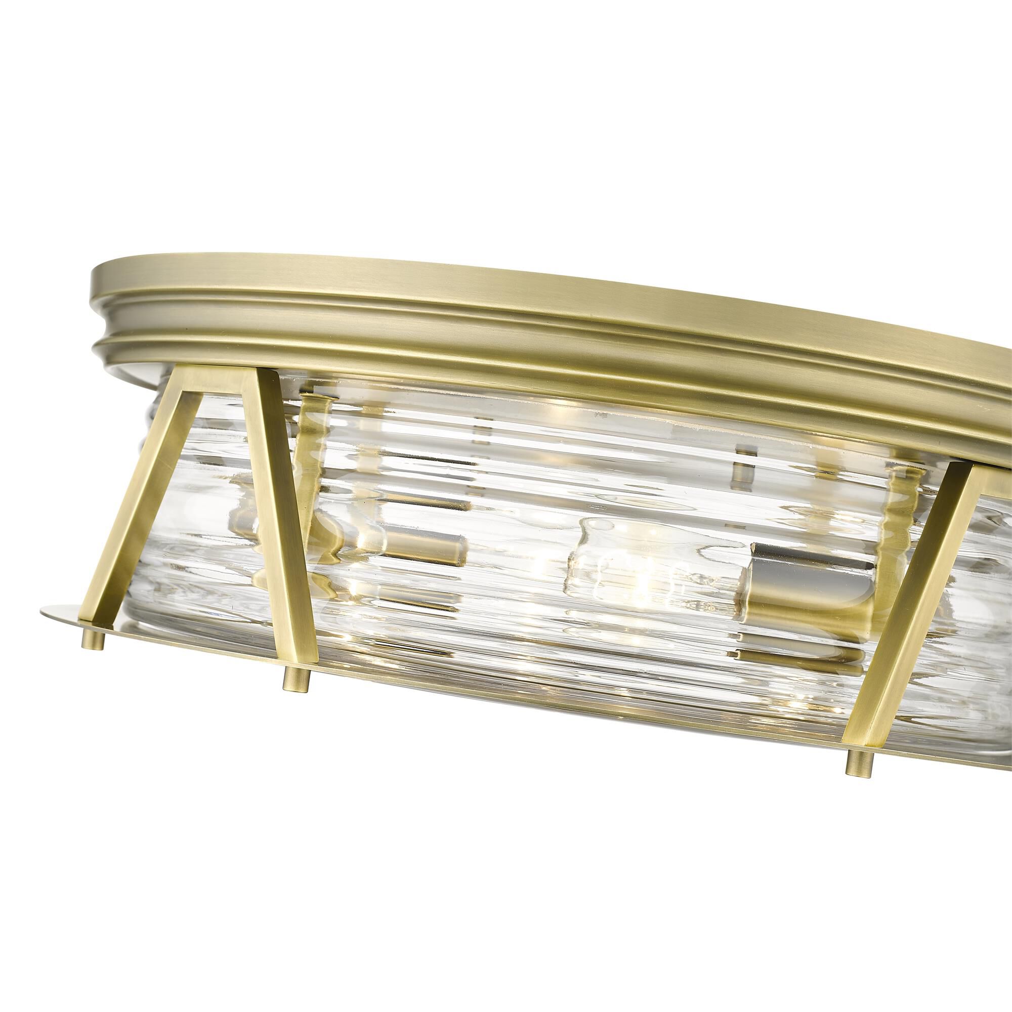 Cape Harbor 20 Inch 4 Light Flush Mount by Z-Lite