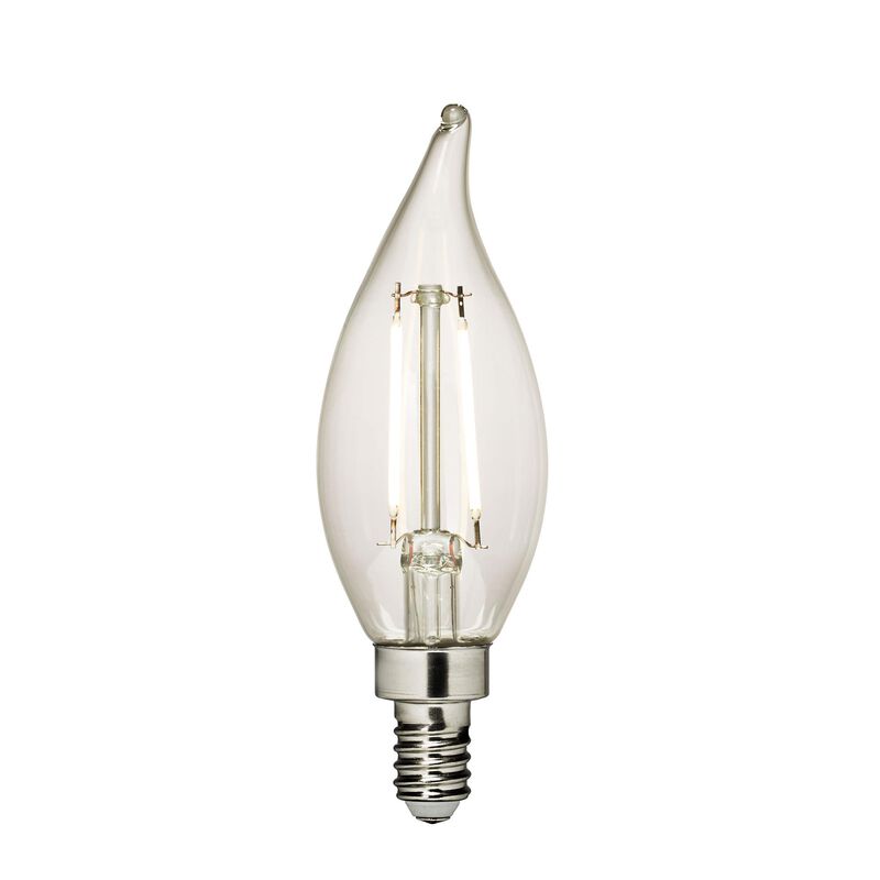 Dimmable 2.5 Watt 3000K Candle Shaped LED Light Bulb by Visual Comfort Studio Collection
