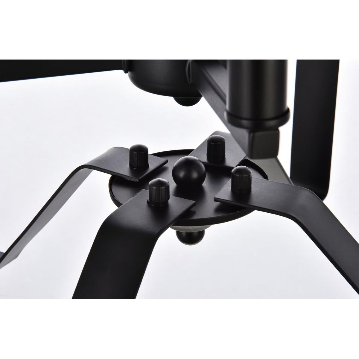 Shown in Black finish