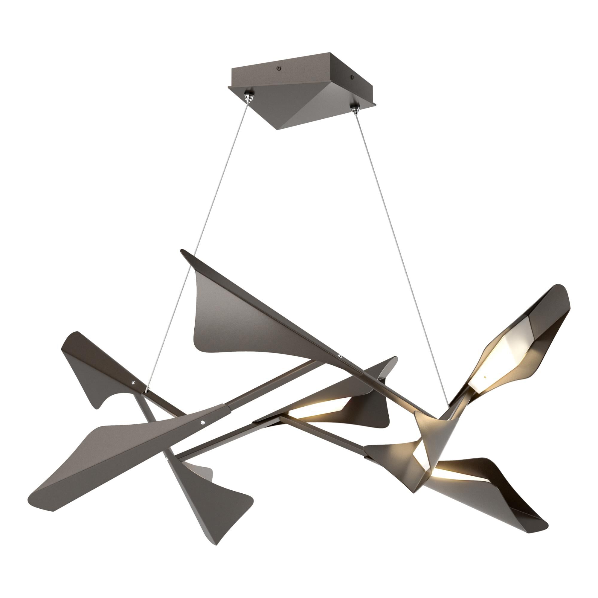 Plume Multi Light Pendant by Hubbardton Forge