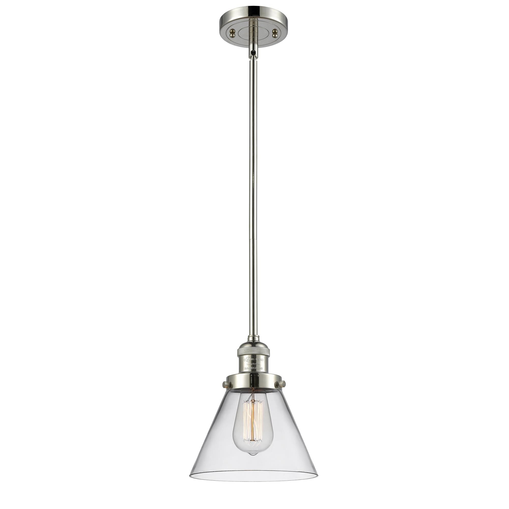 Innovations Lighting Bruno Marashlian Large Cone 8 Inch Mini Pendant