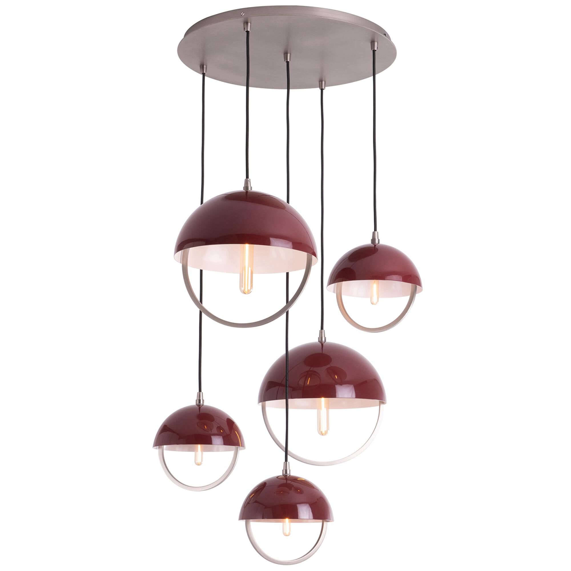 Shown in Pewter finish and Oxblood Paint shade