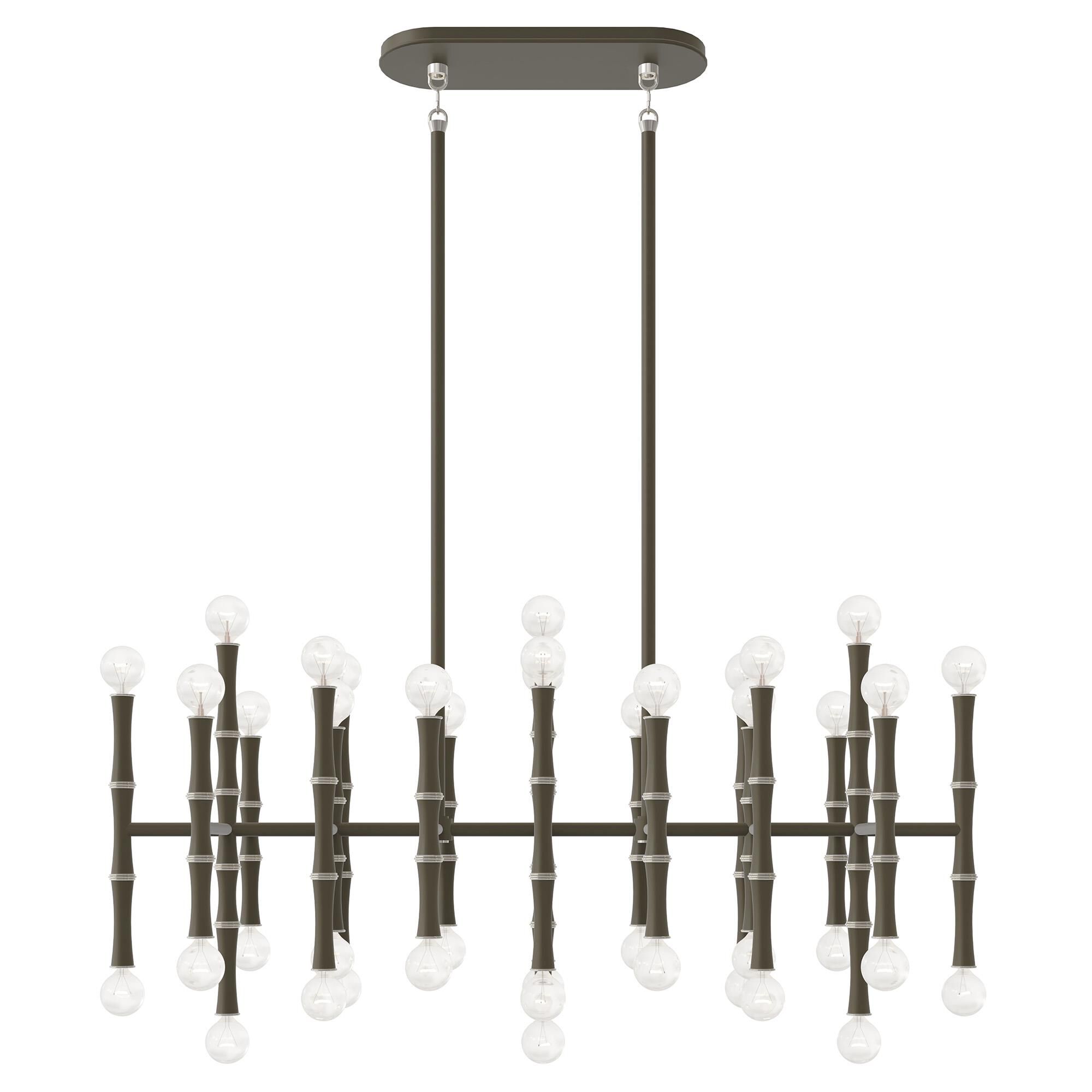 Kane 38 Inch Chandelier by Robert Abbey