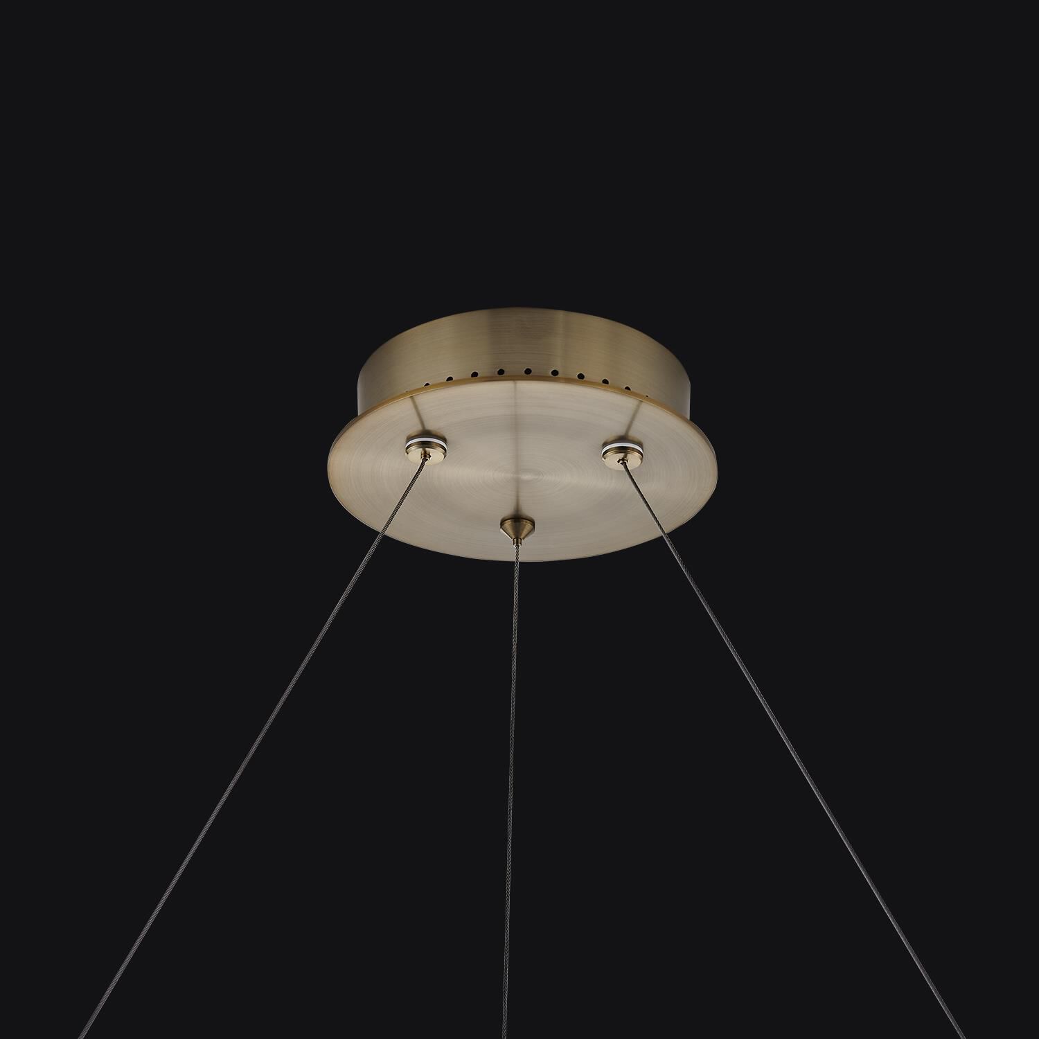 Shown in Winter Brass finish and Firenze Clear crystal