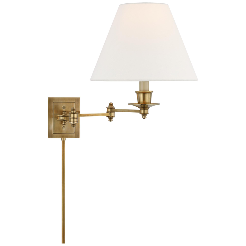 Swing Arm Sconce Wall Swing Lamp by Visual Comfort Signature Collection
