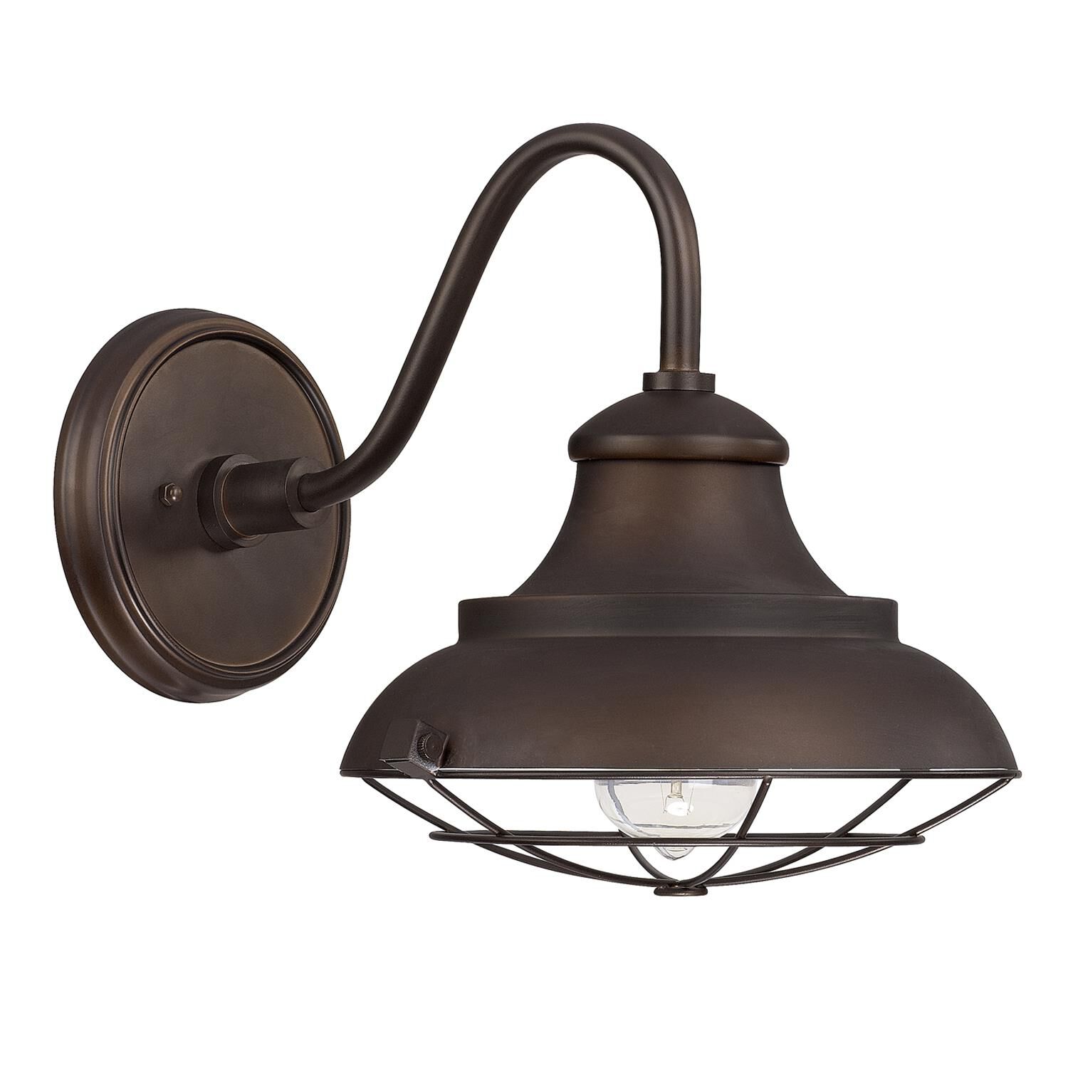10 Inch Tall 1 Light Outdoor Wall Light by Capital Lighting Fixture Company