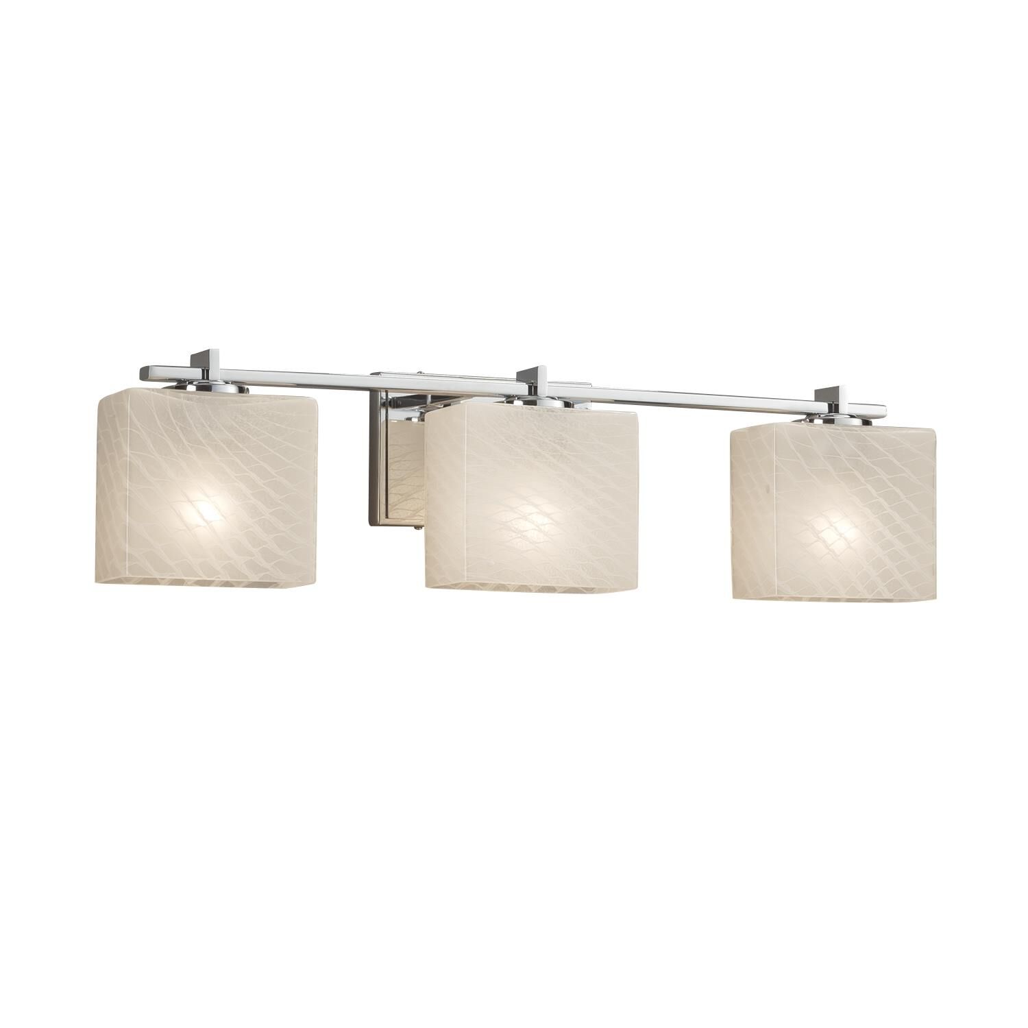 Fusion 25 Inch 3 Light Bath Vanity Light by Justice Design Group