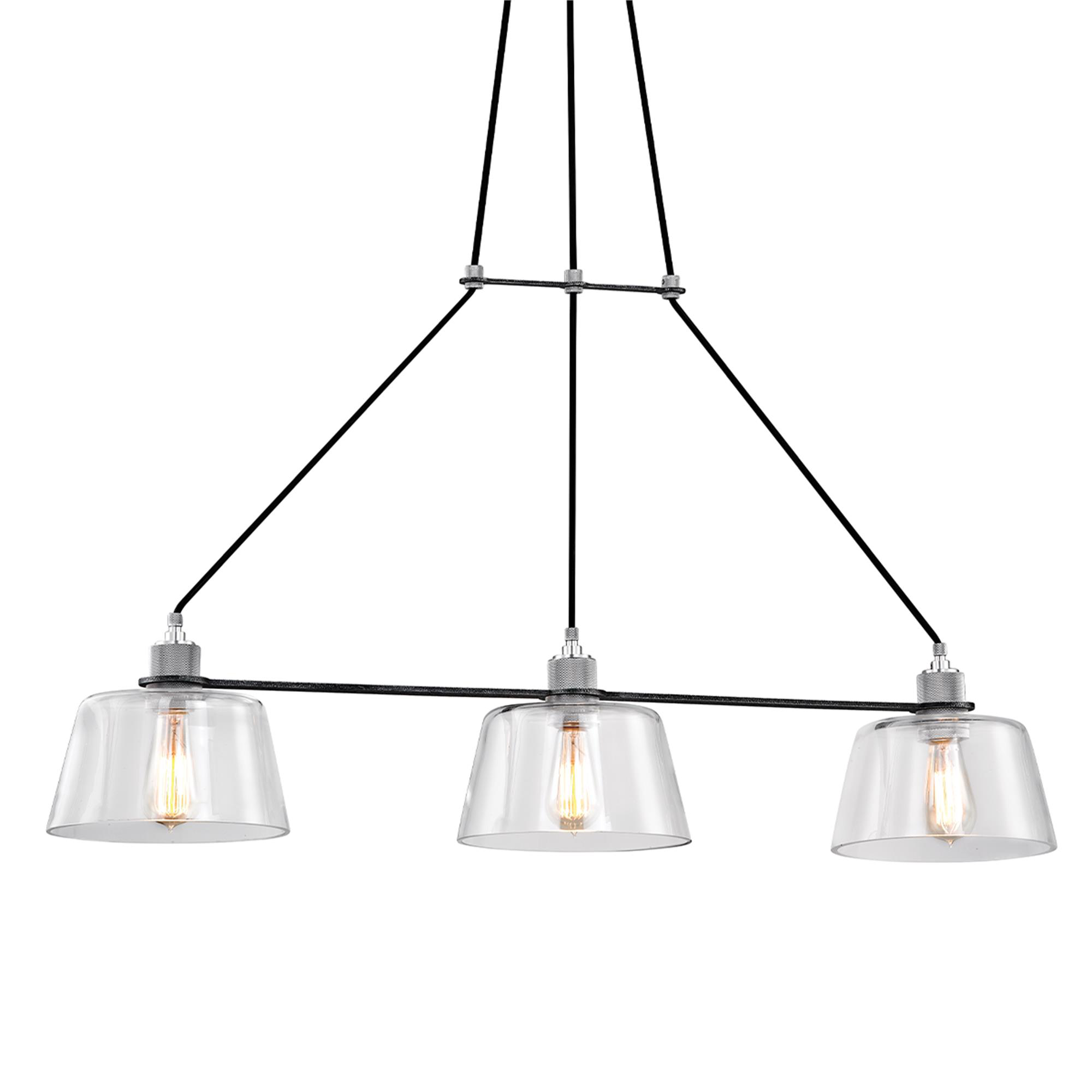 Audiophile Medium Linear Chandelier,