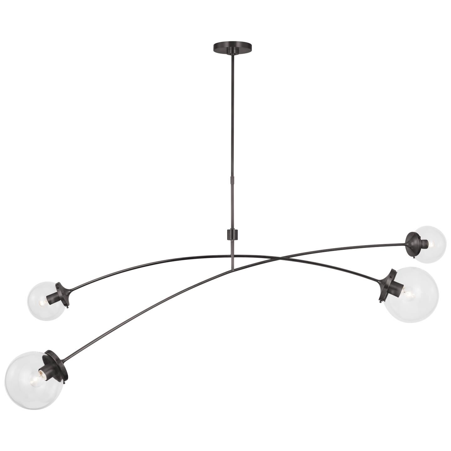 kate spade new york Prescott Linear Suspension Light by Visual Comfort Signature Collection