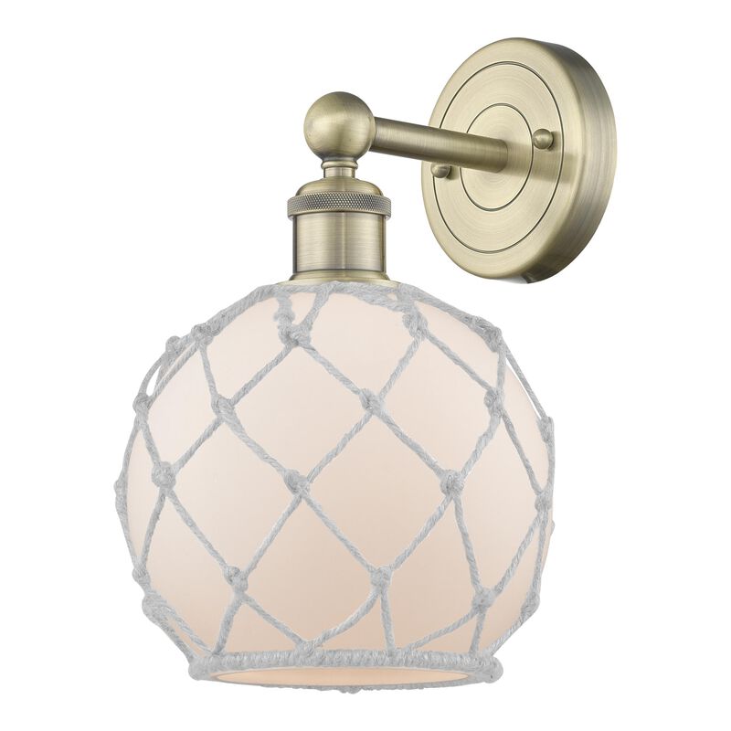 Bruno Marashlian Farmhouse Rope 12 Inch Wall Sconce by Innovations Lighting