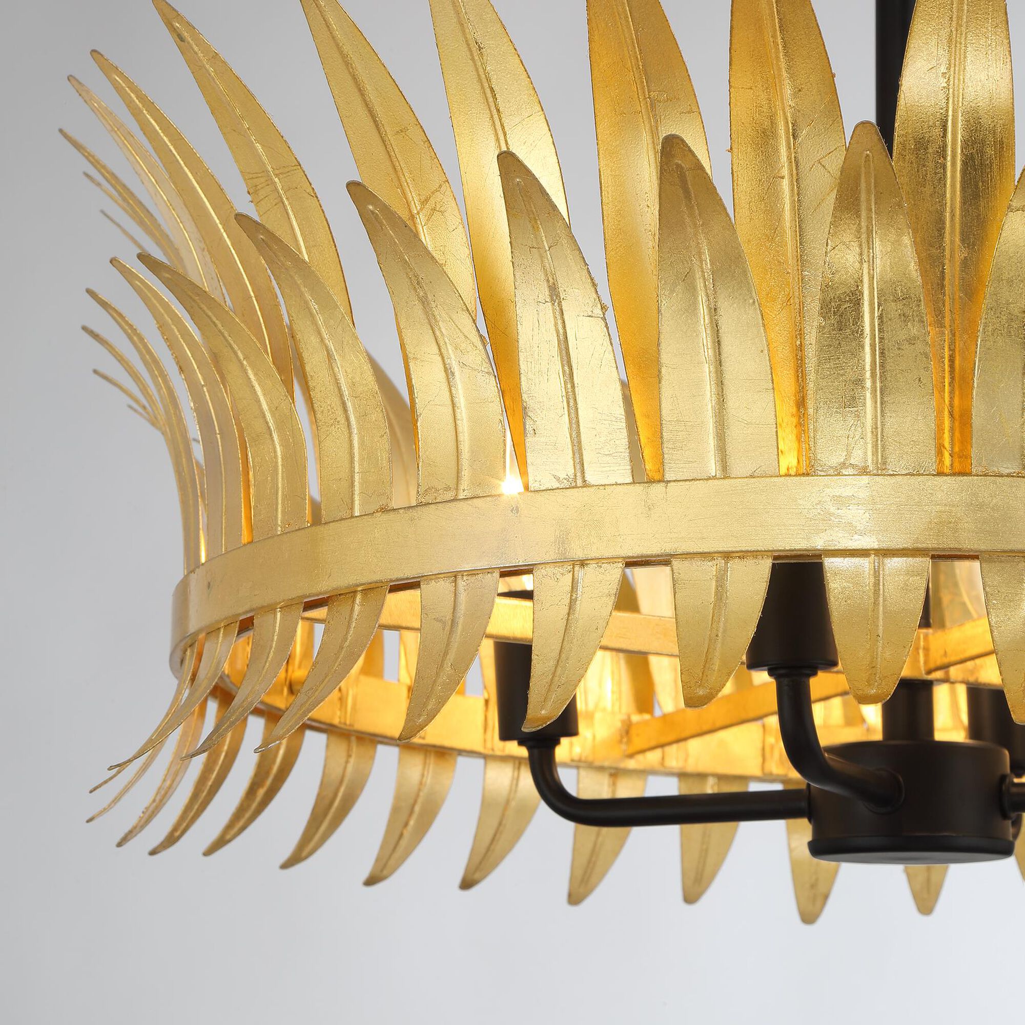 Ensley 20 Inch 4 Light Semi Flush Mount,