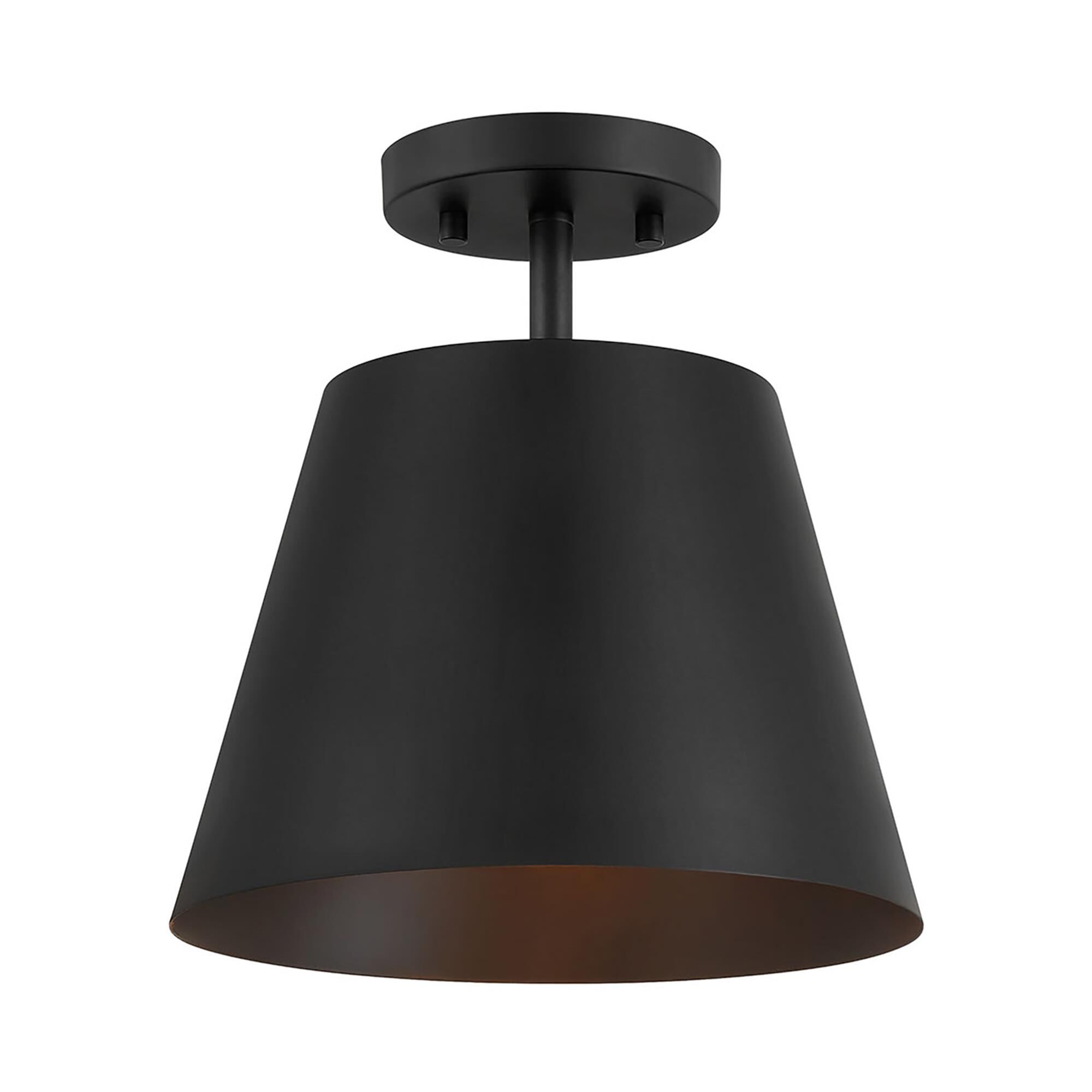 Shown in Matte Black finish and Metal shade
