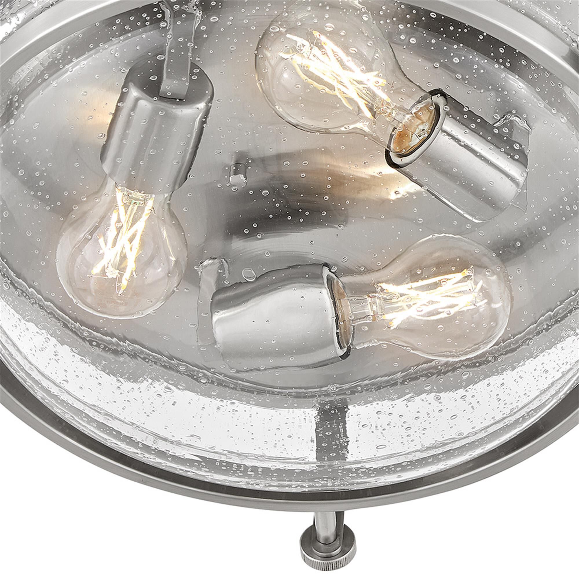 Harper 16 Inch 3 Light Flush Mount,