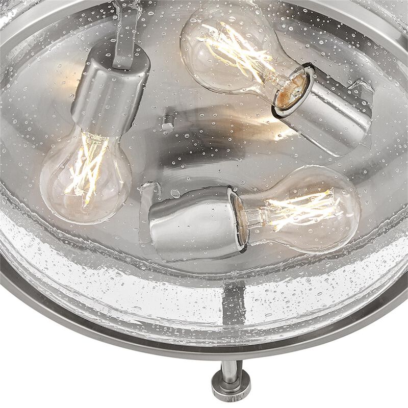 Harper 16 Inch 3 Light Flush Mount by Hinkley