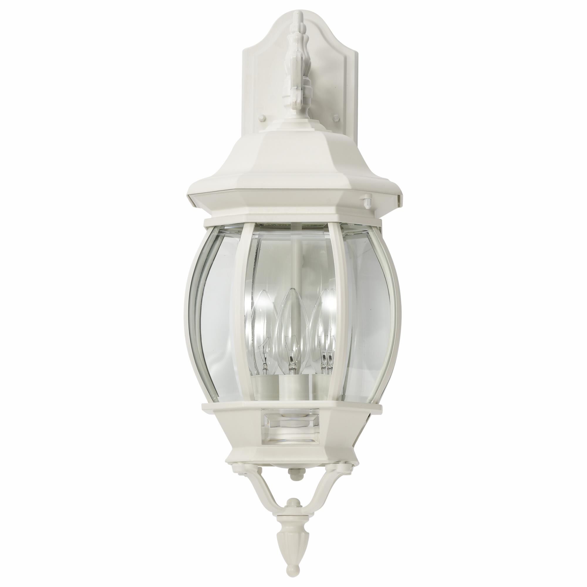 Central Park 23 Inch Tall 3 Light Outdoor Wall Light by Nuvo Lighting
