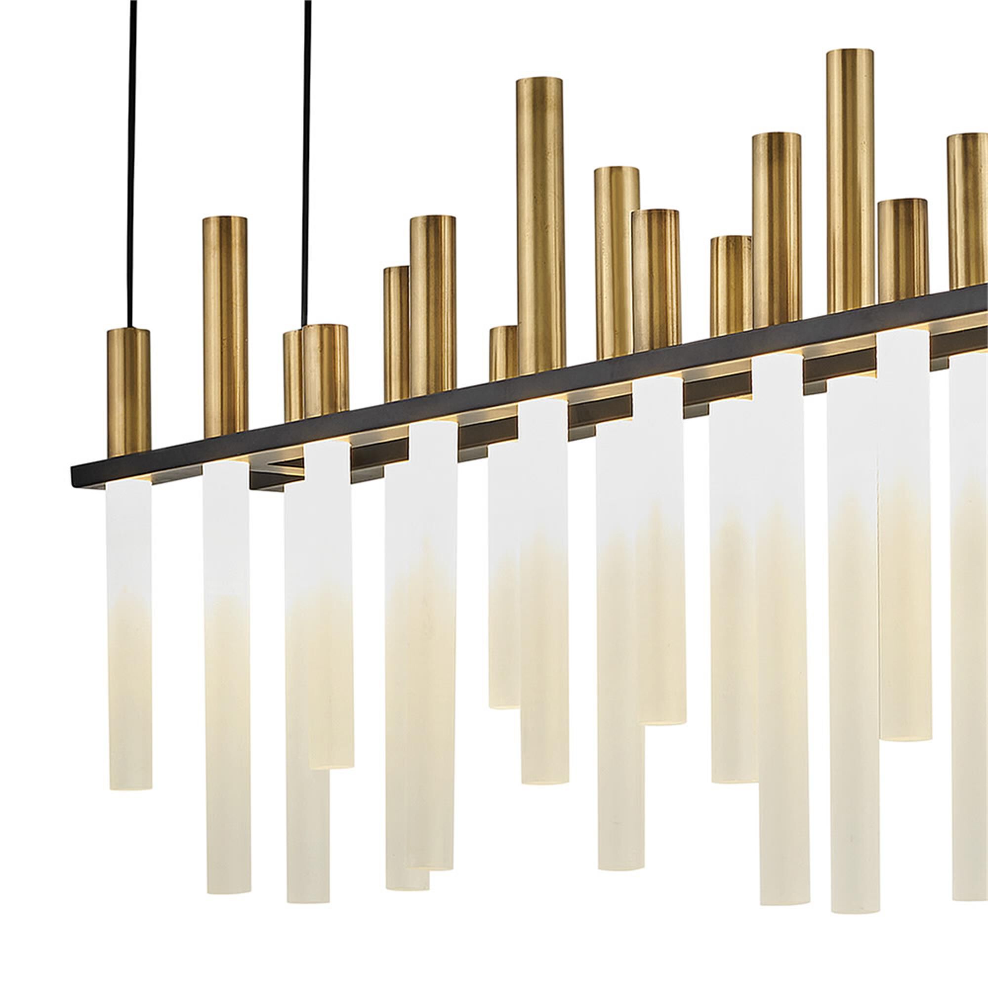 Shown in Black finish and Etched Acrylic glass