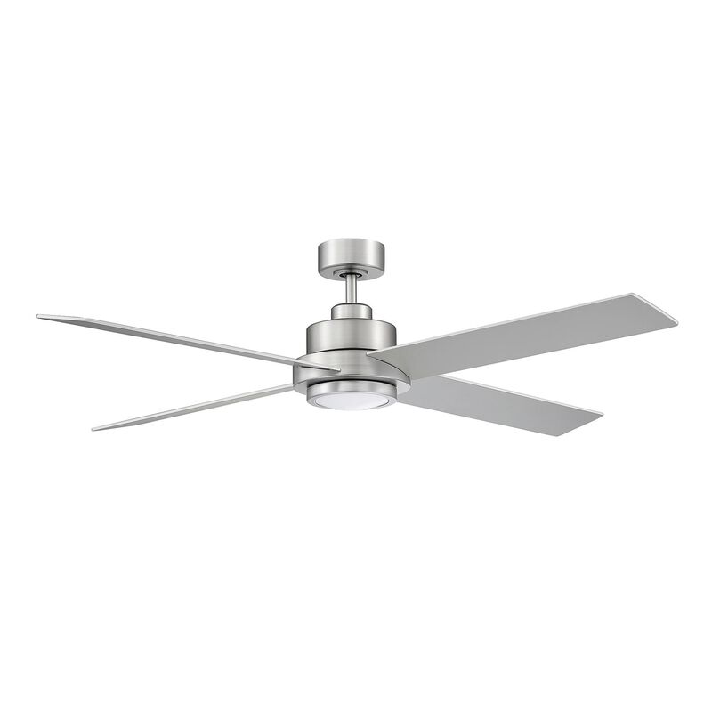 56 Inch Ceiling Fan with Light Kit by Meridian Lighting