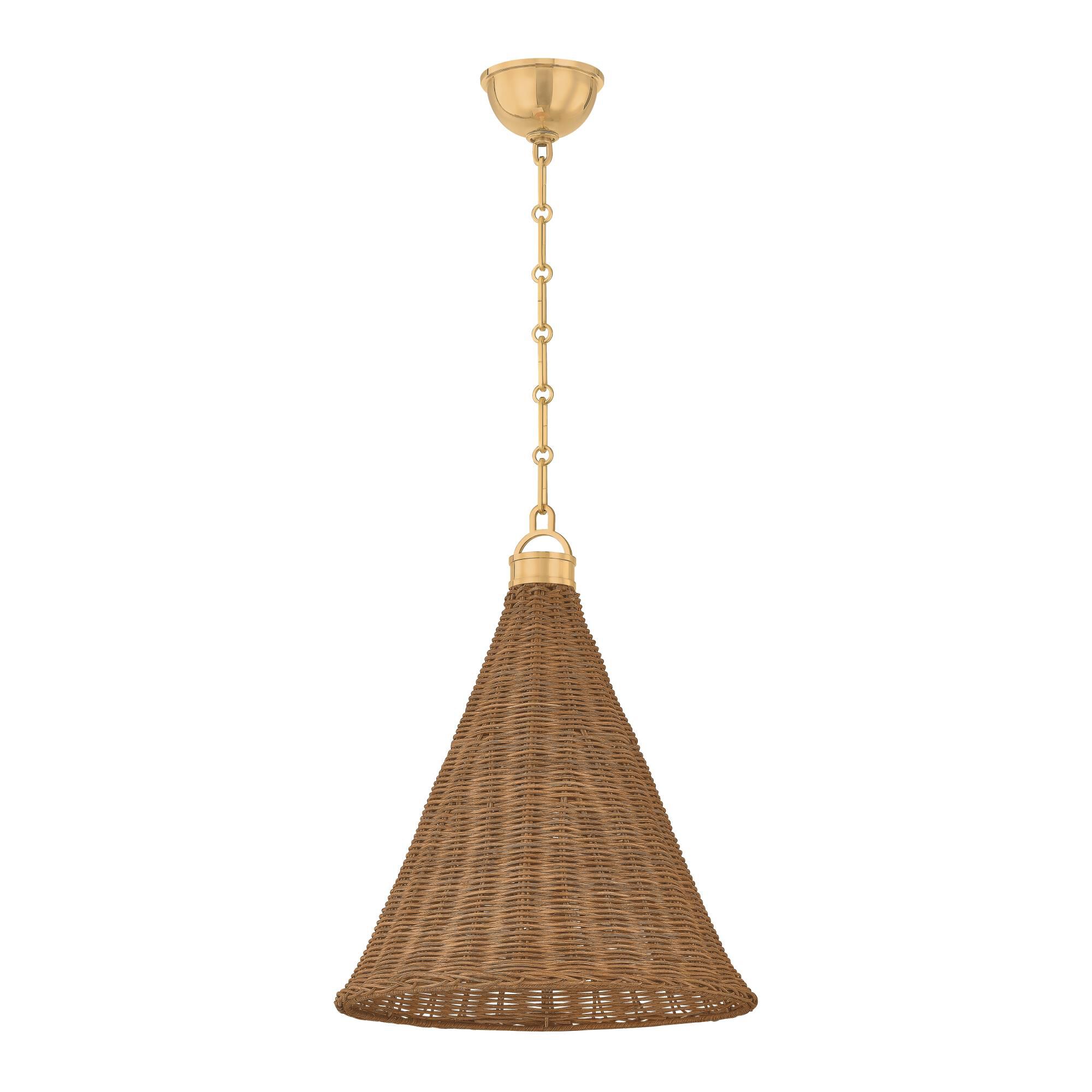 Mark D. Sikes Kensington 15 Inch Large Pendant by Hudson Valley Lighting
