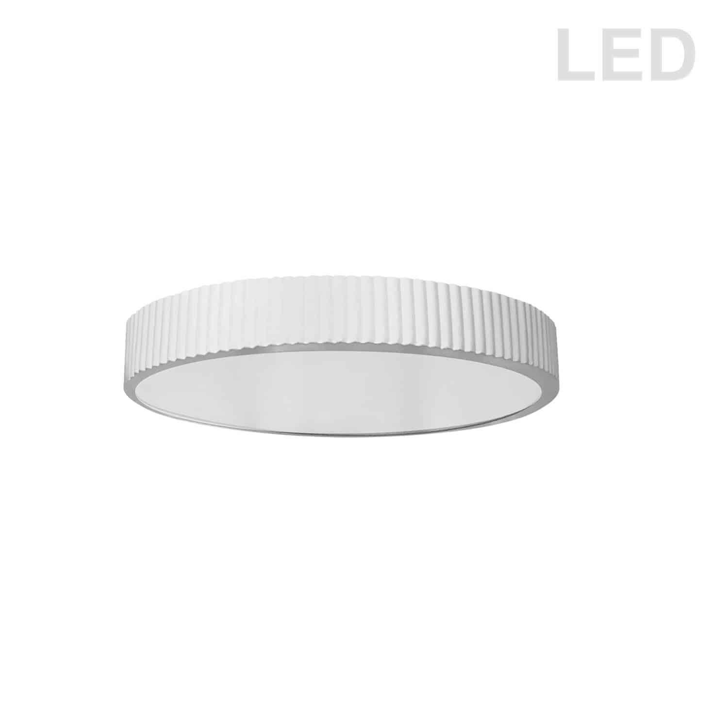 Nabisco 18 Inch 1 Light LED Flush Mount by Dainolite