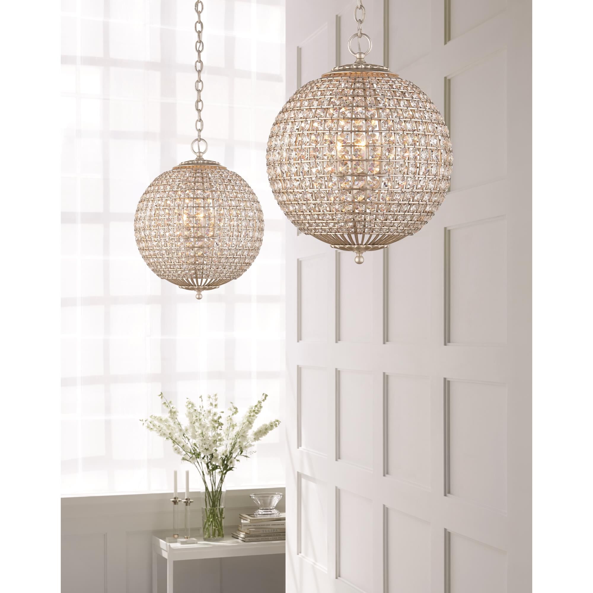 AERIN Renwick 19 Inch 4 Light Mini Chandelier by Visual Comfort Signature Collection