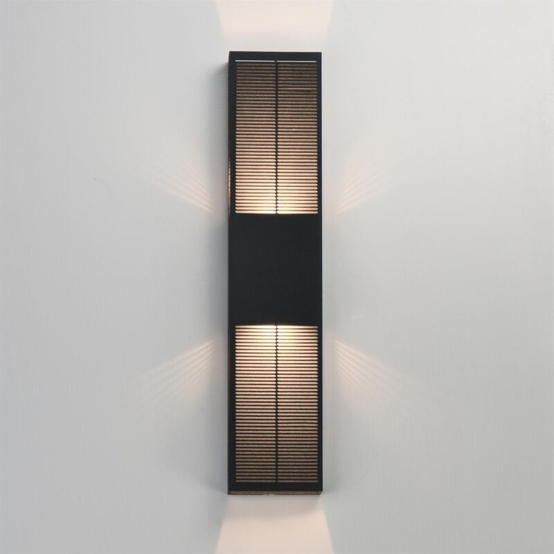 Grate 6 Inch Outdoor Wall Light by ET2 Lighting