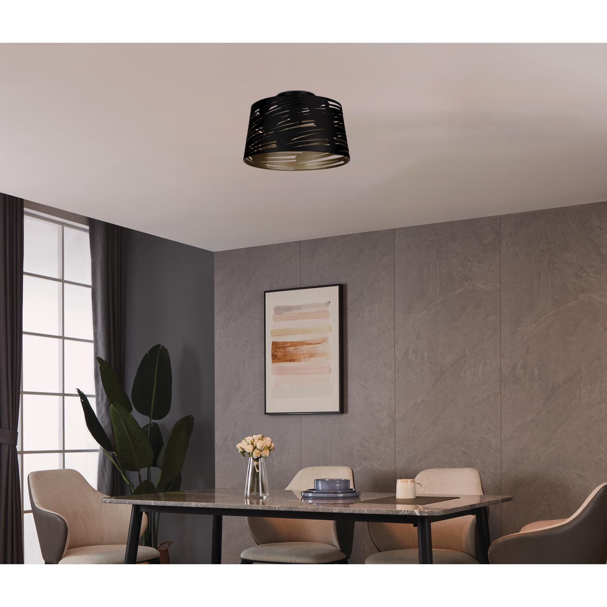 Akers Mill 15 Inch Flush Mount by EGLO Lighting