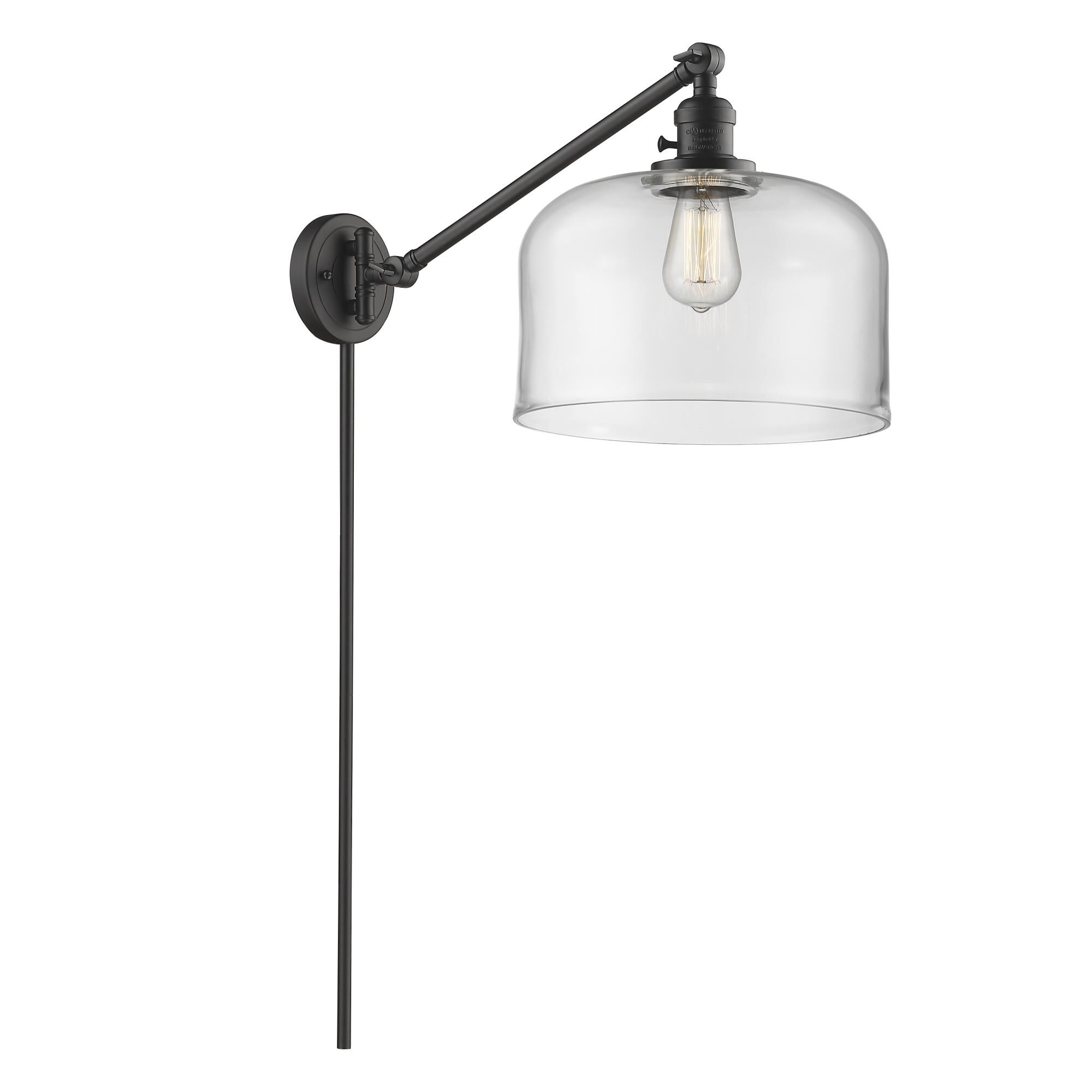 Bruno Marashlian Bell Wall Swing Lamp by Innovations Lighting