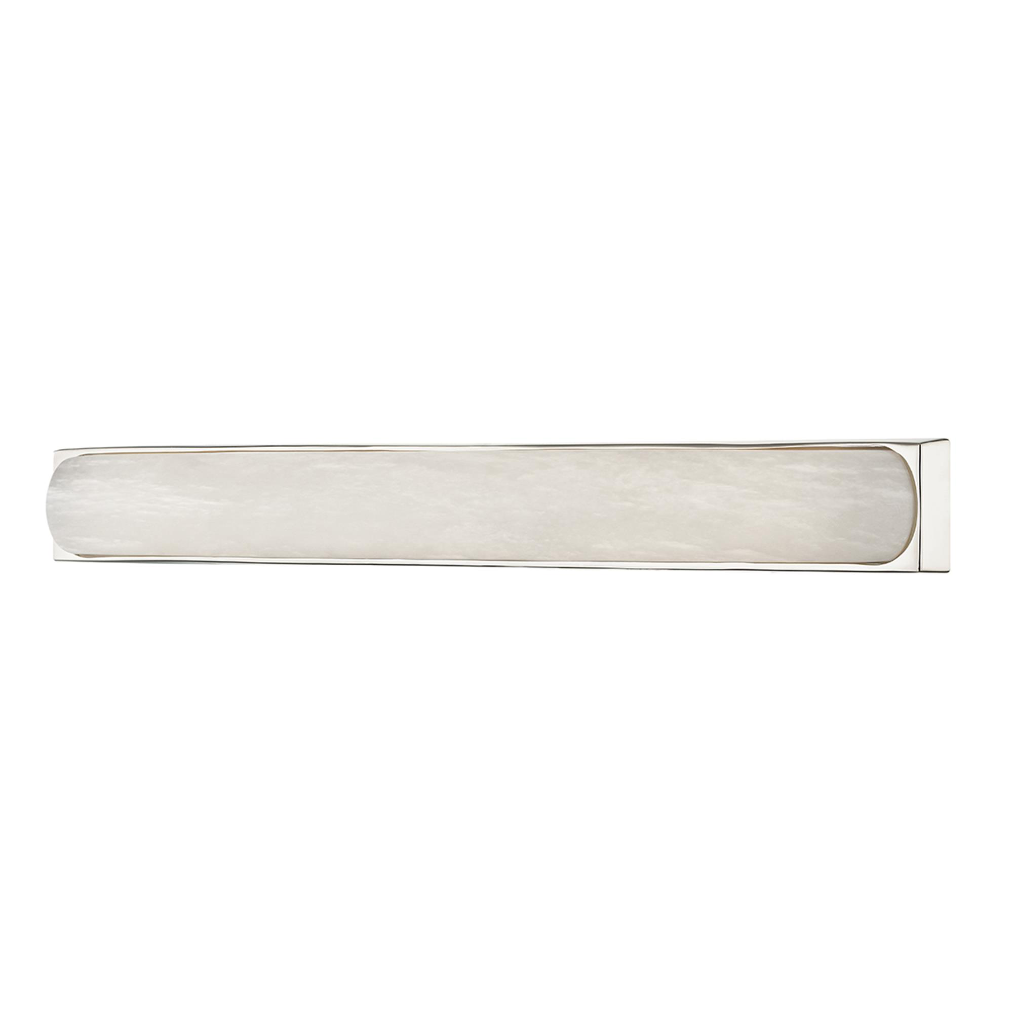 Shown in Burnished Nickel finish and Natural Spanish Alabaster shade