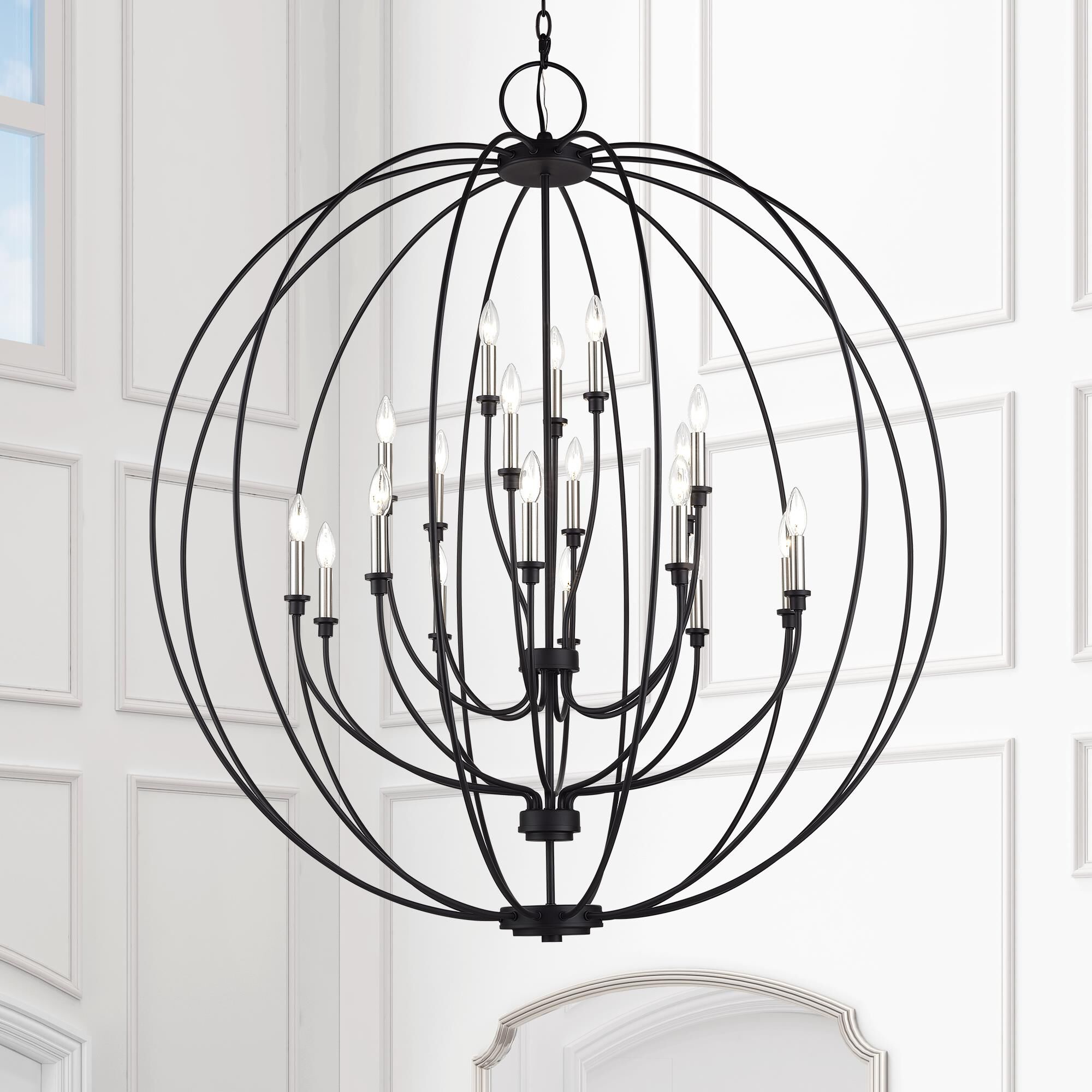 Milania 48 Inch Cage Pendant by Livex Lighting