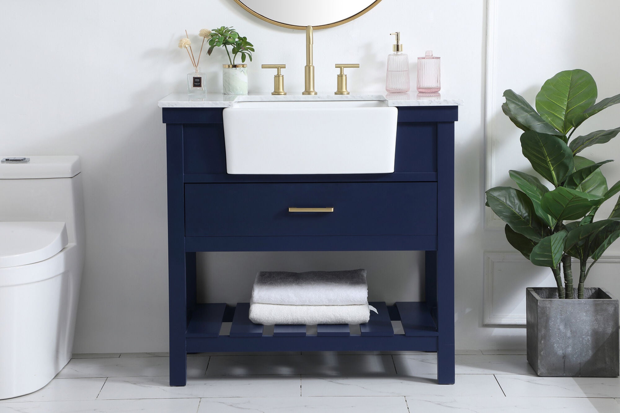 Clement 22 Inch Bath Vanity Cabinet,