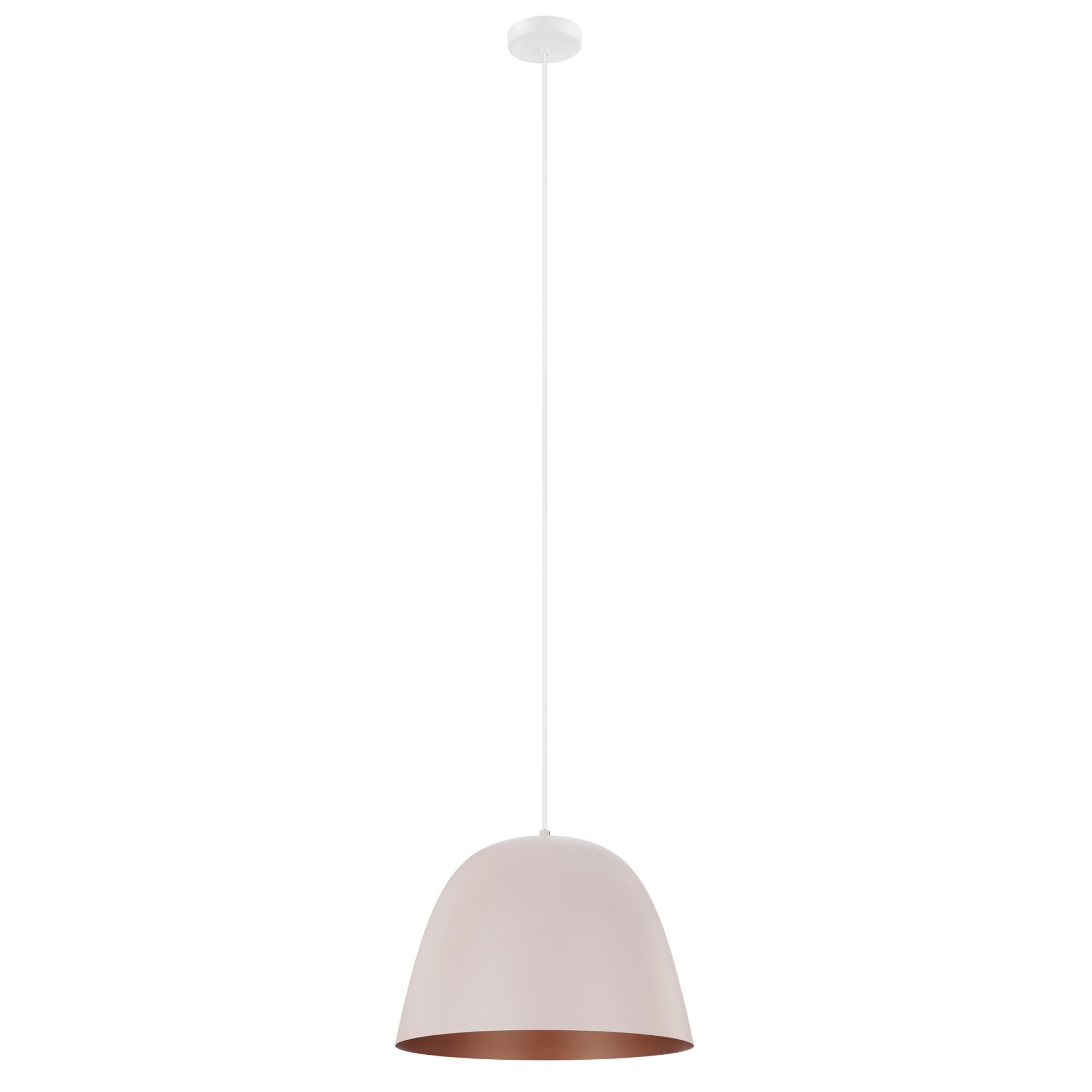Shown in Apricot  Copper finish and Dome glass and Dome Apricot  Copper Metal shade