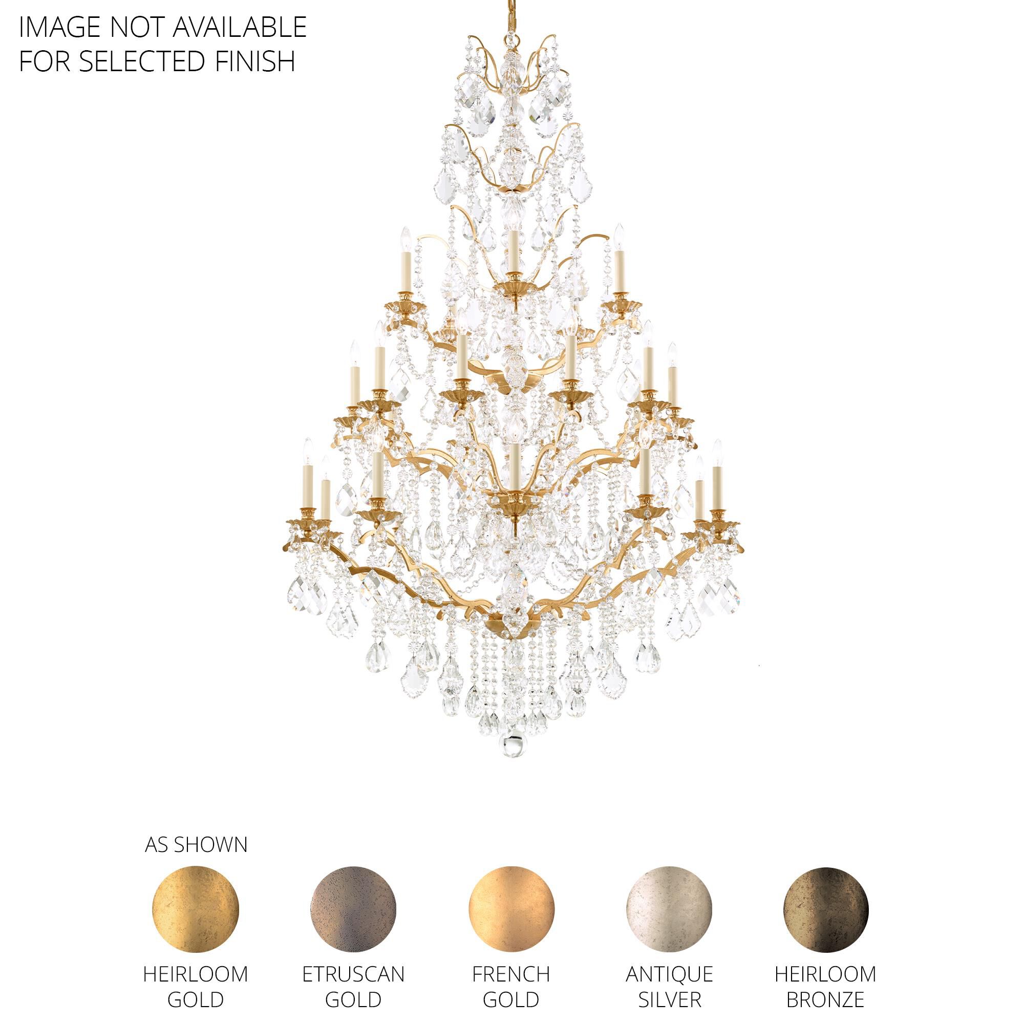 Bordeaux 40 Inch Chandelier by Schonbek