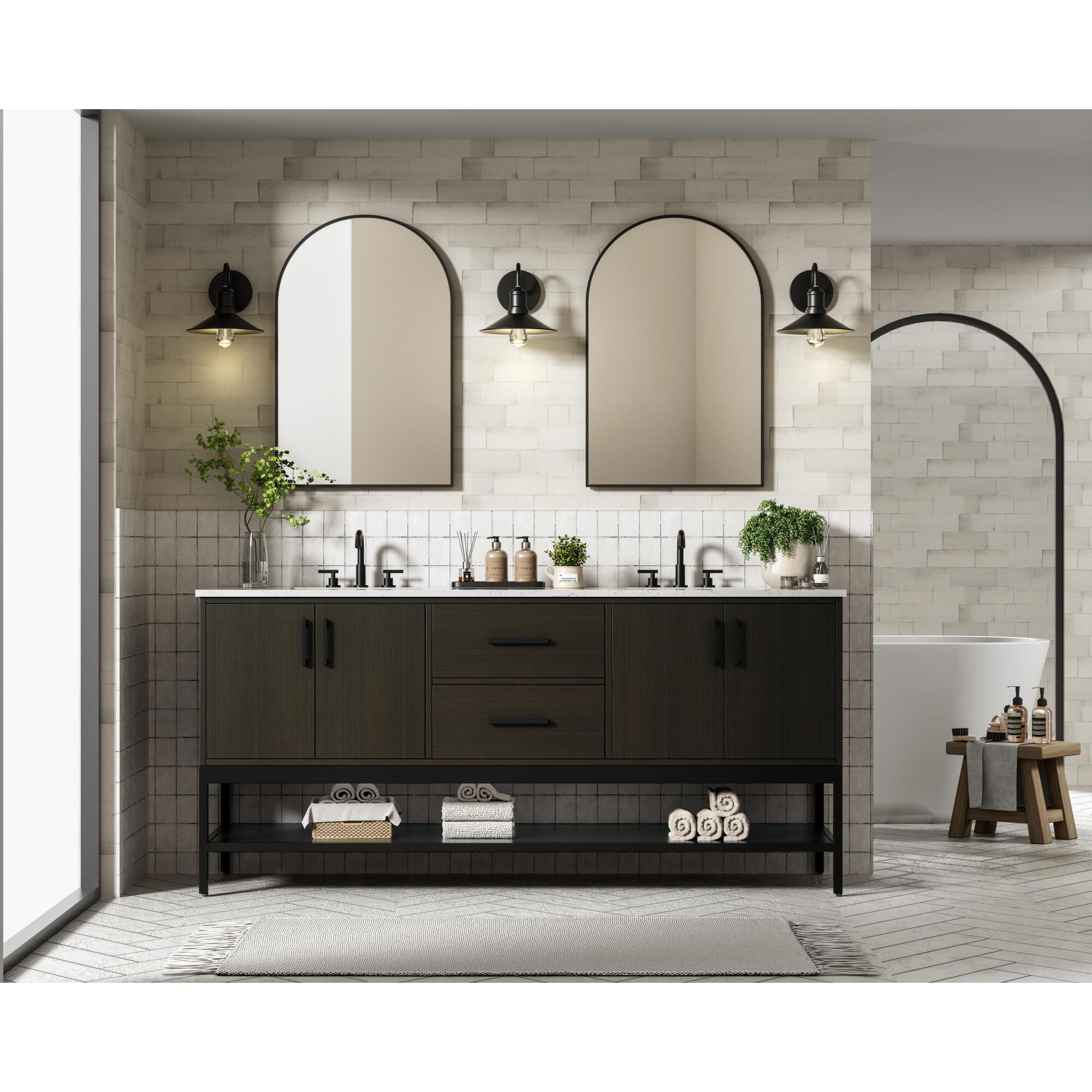 Lennox 0 Inch Bath Vanity by Elegant Dcor