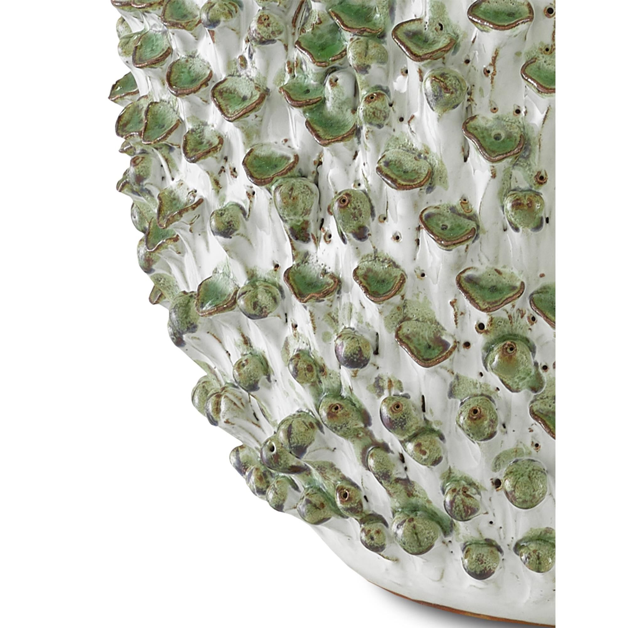 Shown in White - Green finish