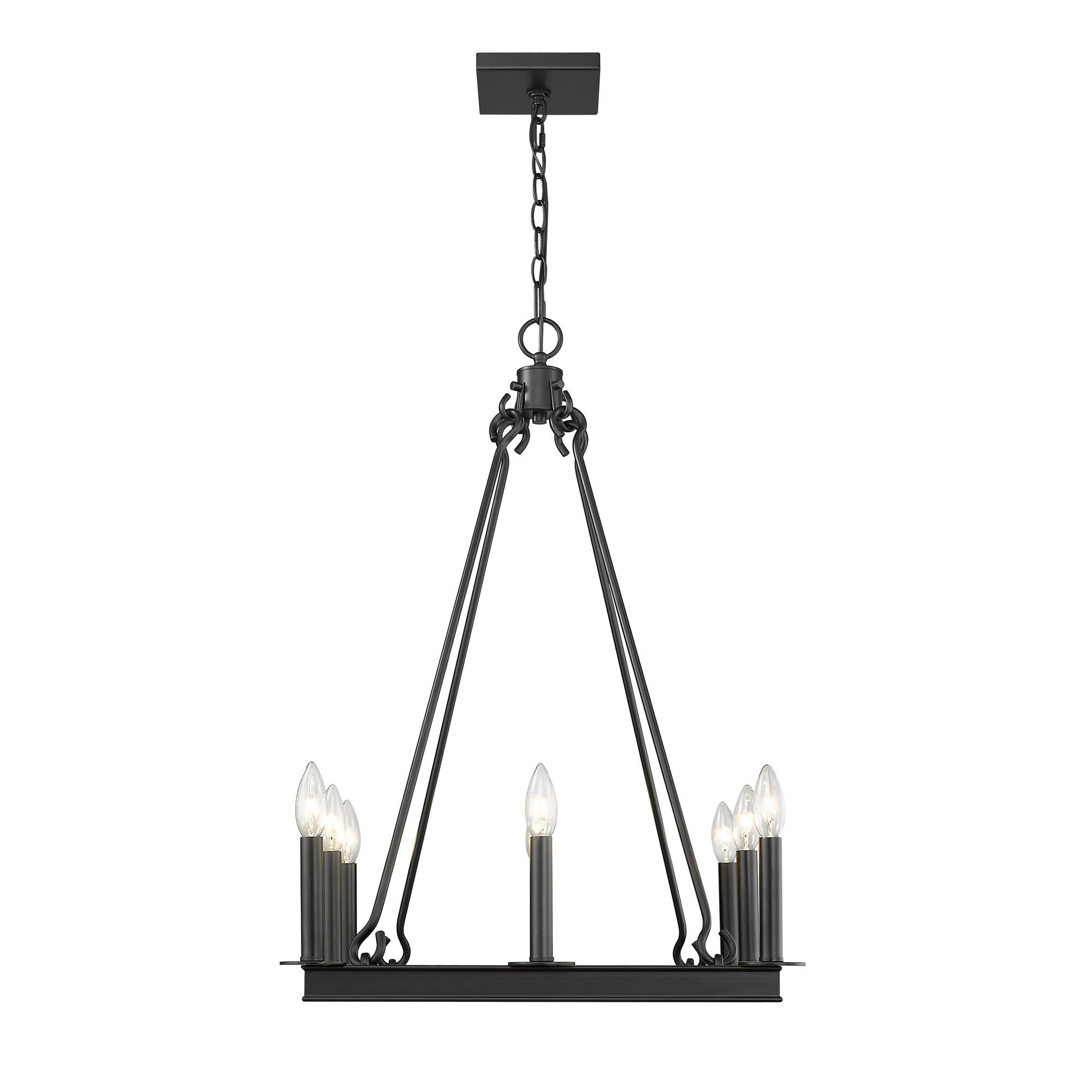 Barclay 20 Inch 8 Light Mini Chandelier by Z-Lite