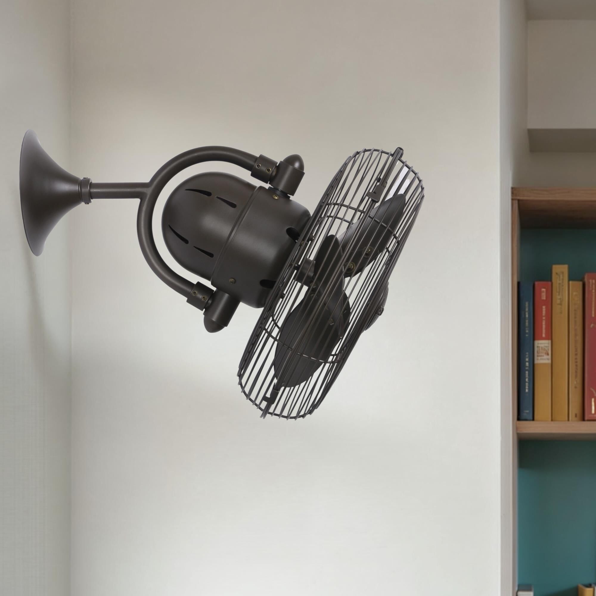 Kaye Wall Mounted Fan by Matthews Fan Company