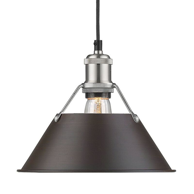 Orwell 10 Inch Mini Pendant by Golden Lighting
