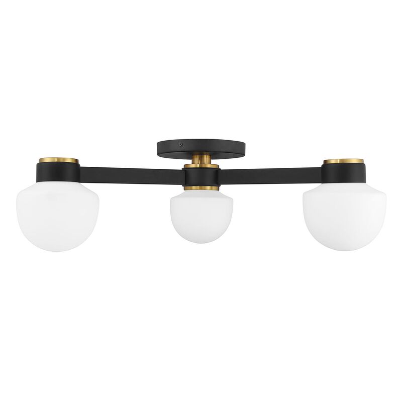 30 Inch Semi Flush Mount by Meridian Lighting