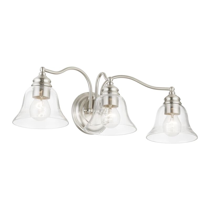 Moreland 24 Inch 3 Light Bath Vanity Light by Livex Lighting