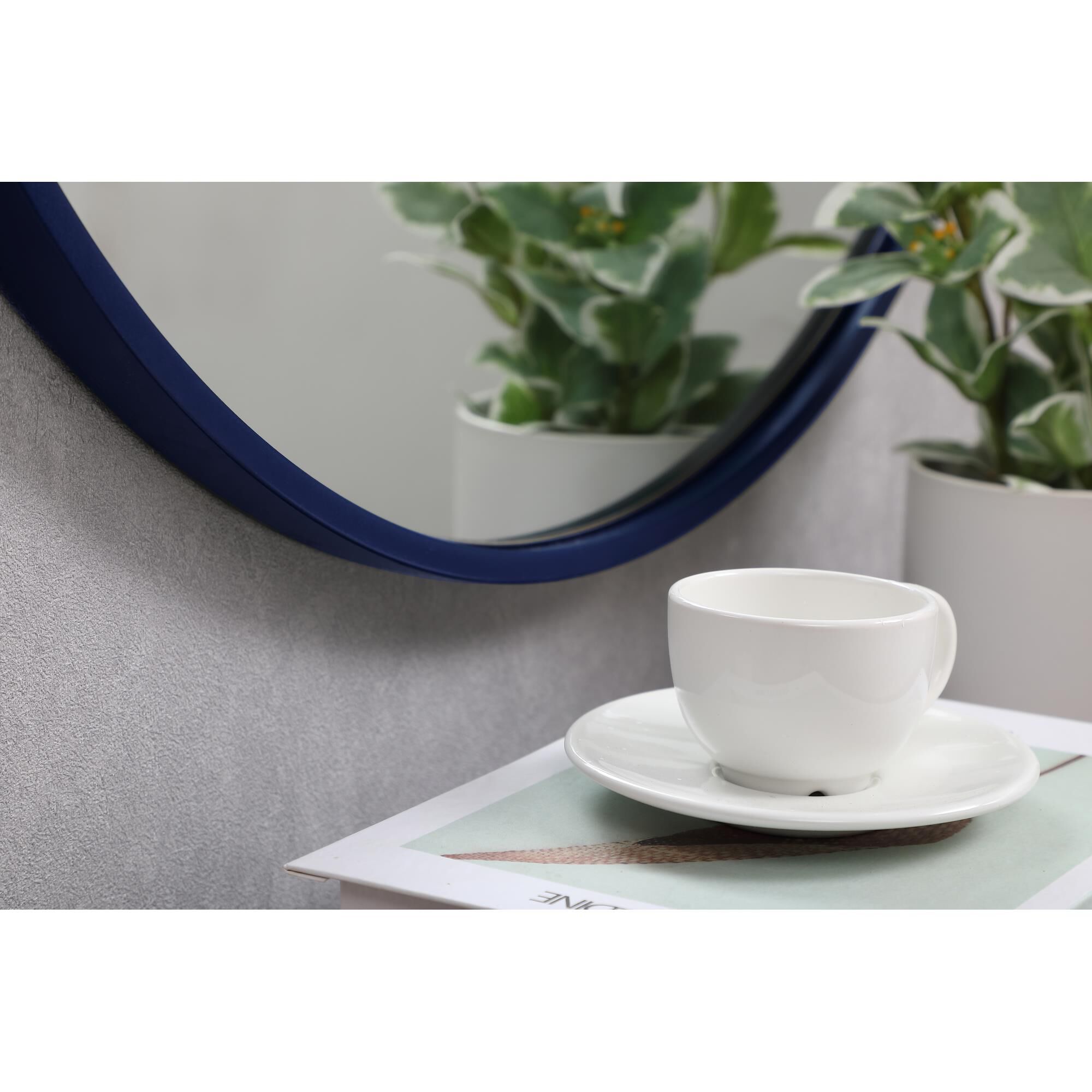 Shown in Blue finish