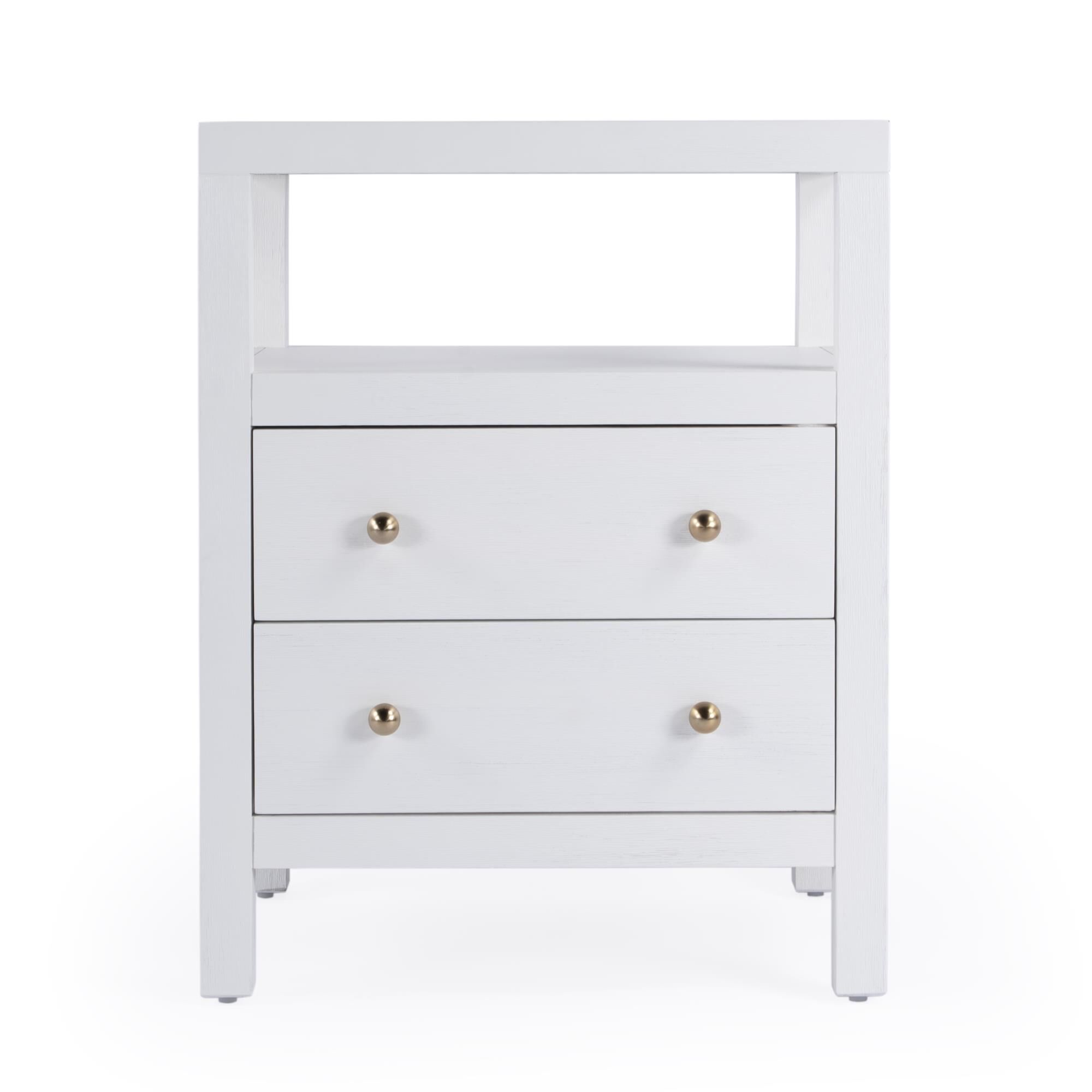 Shown in White finish