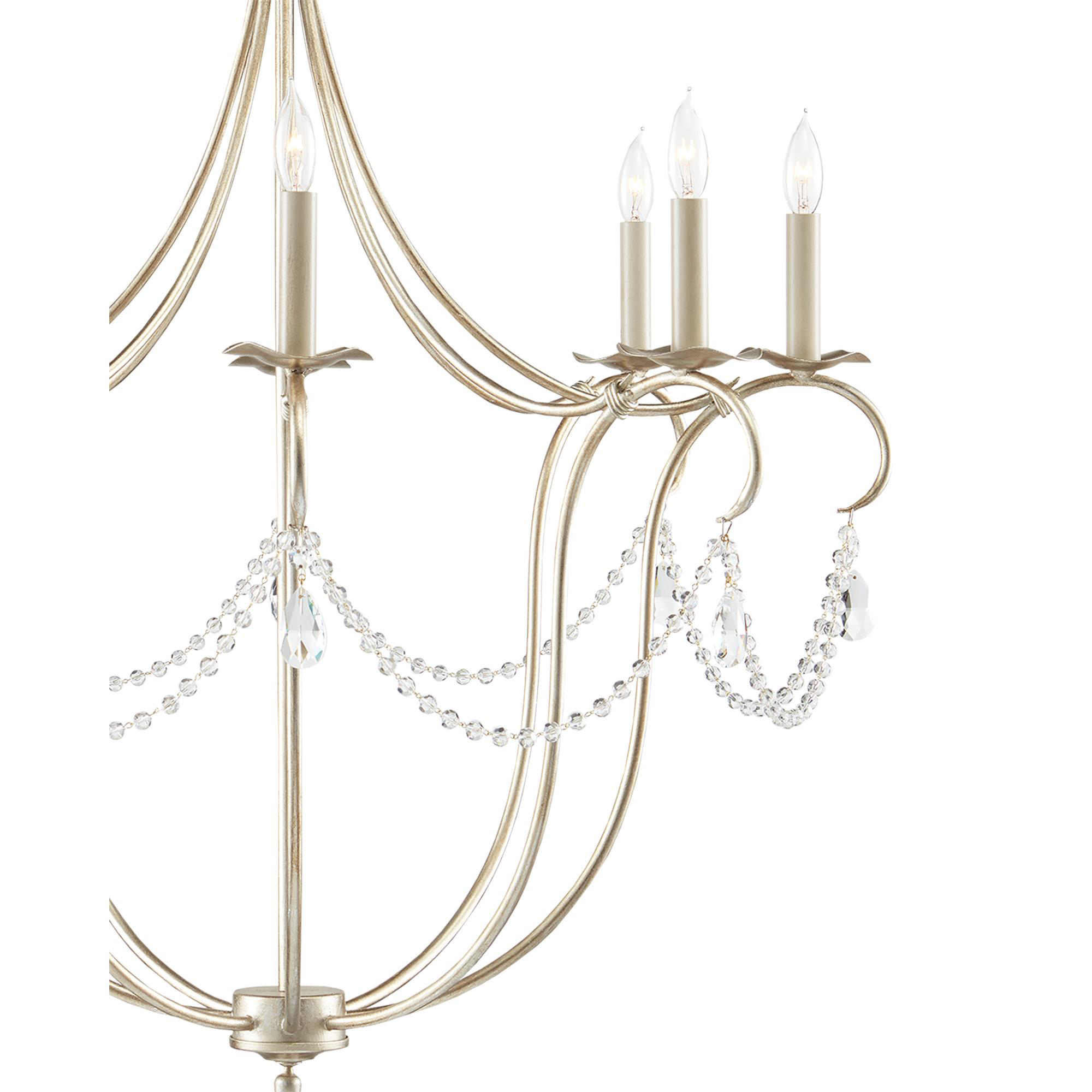 Crystal Lights 31 Inch Chandelier,