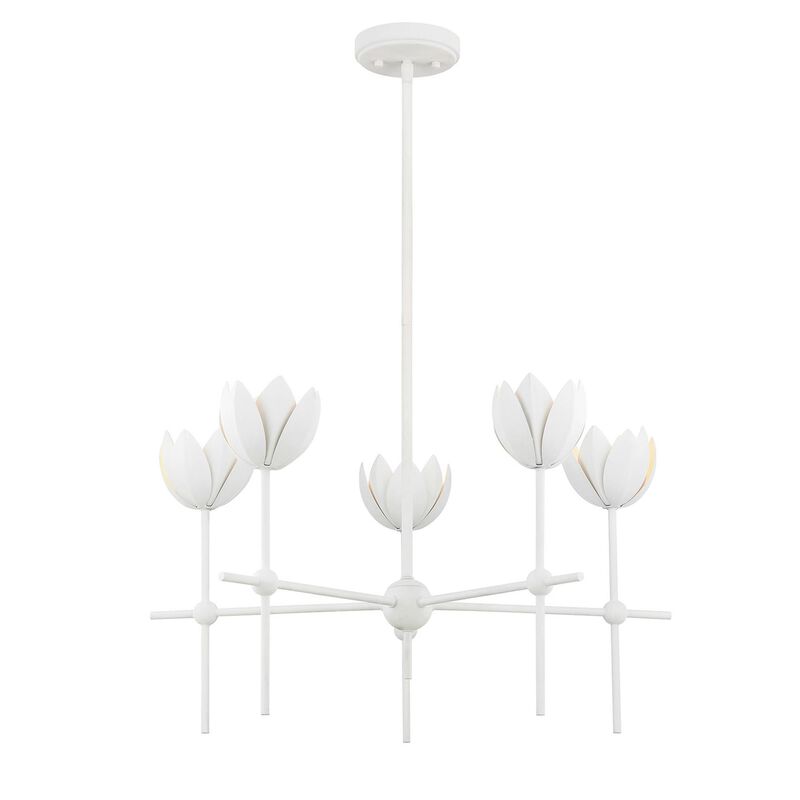 26 Inch Chandelier by Meridian Lighting