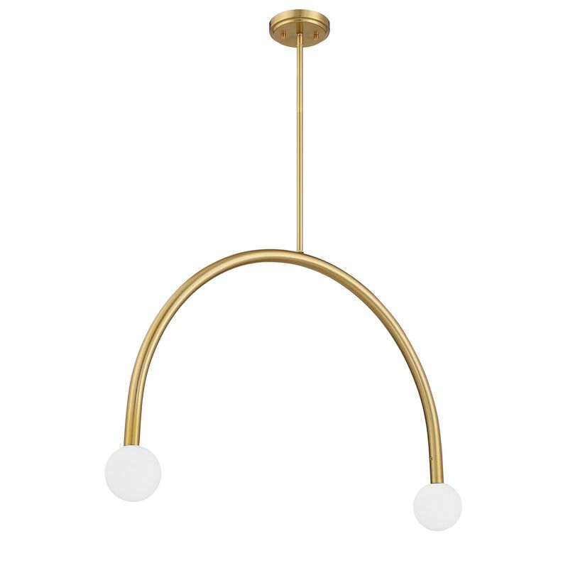 34 Inch Mini Chandelier by Meridian Lighting